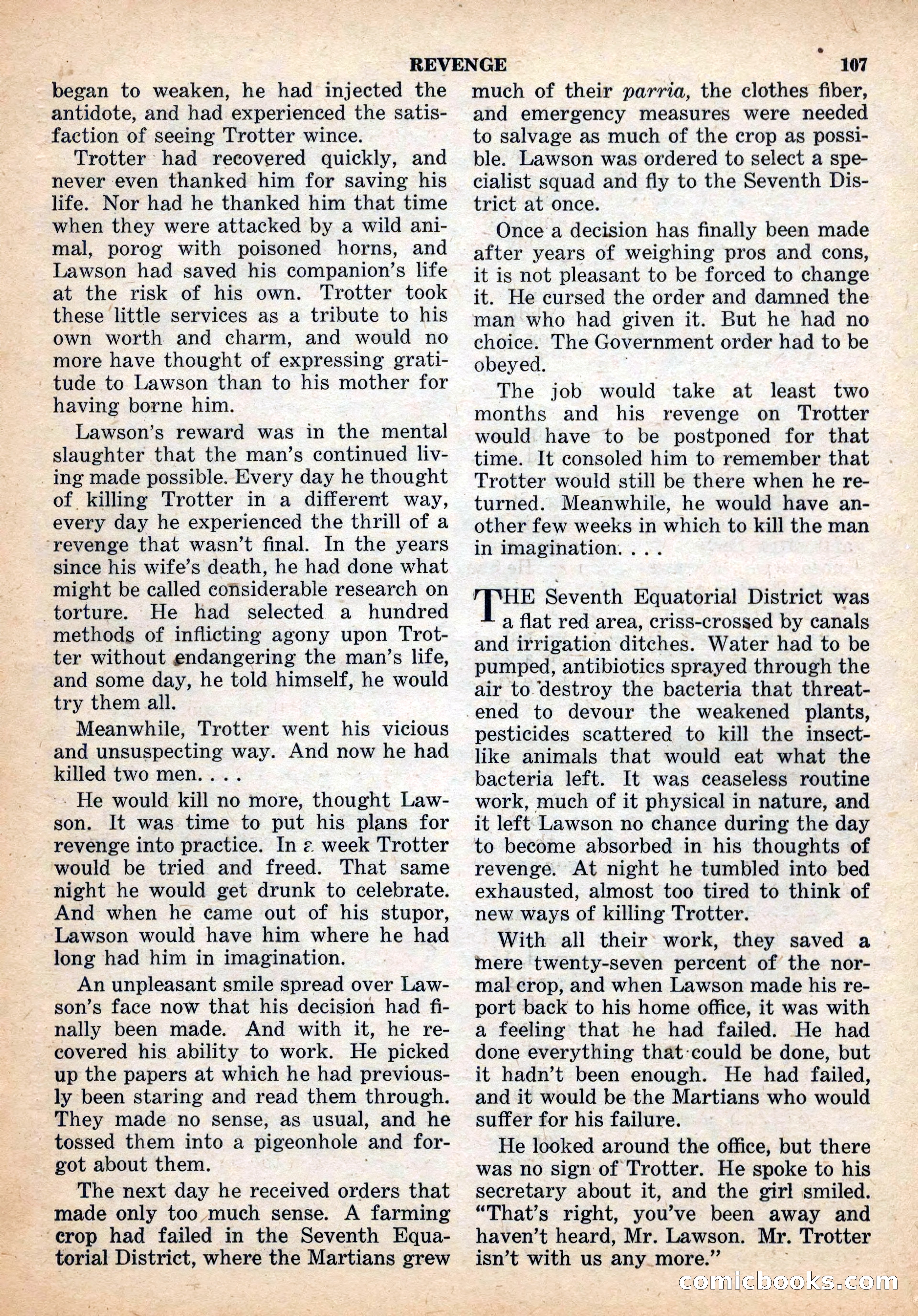 Space Stories, December 1952 — page 107 of 132