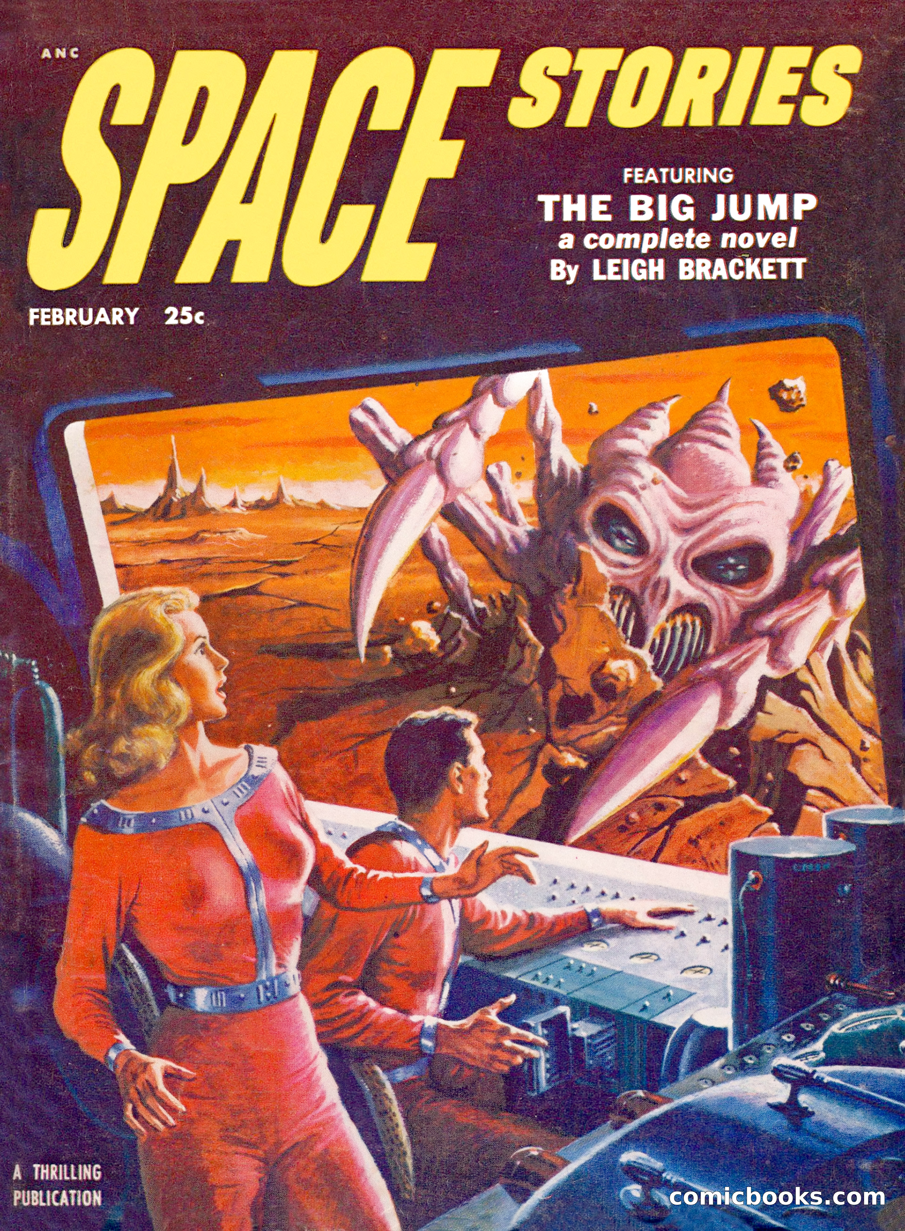 Space Stories, February 1953