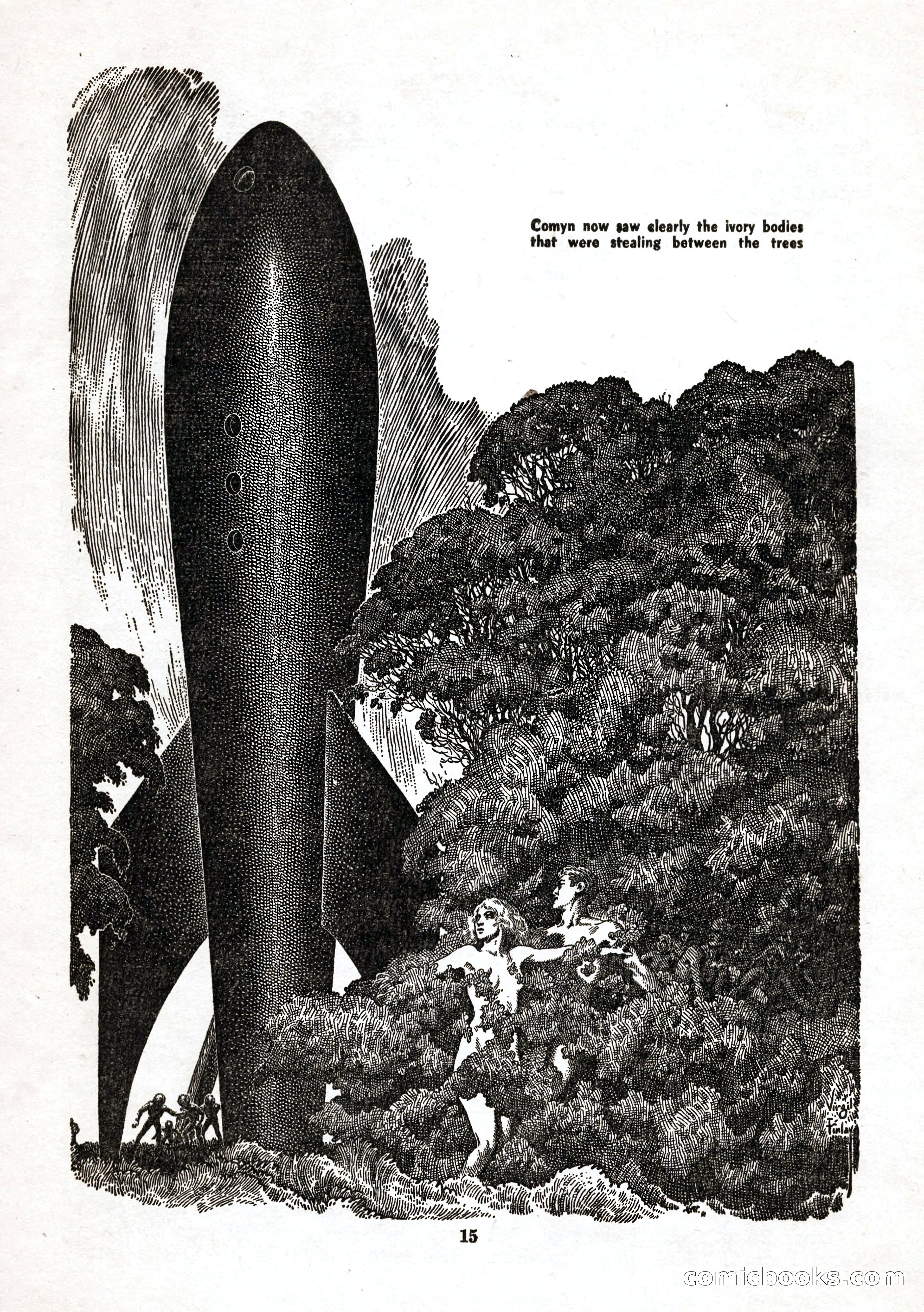 Space Stories, February 1953 — page 15 of 132