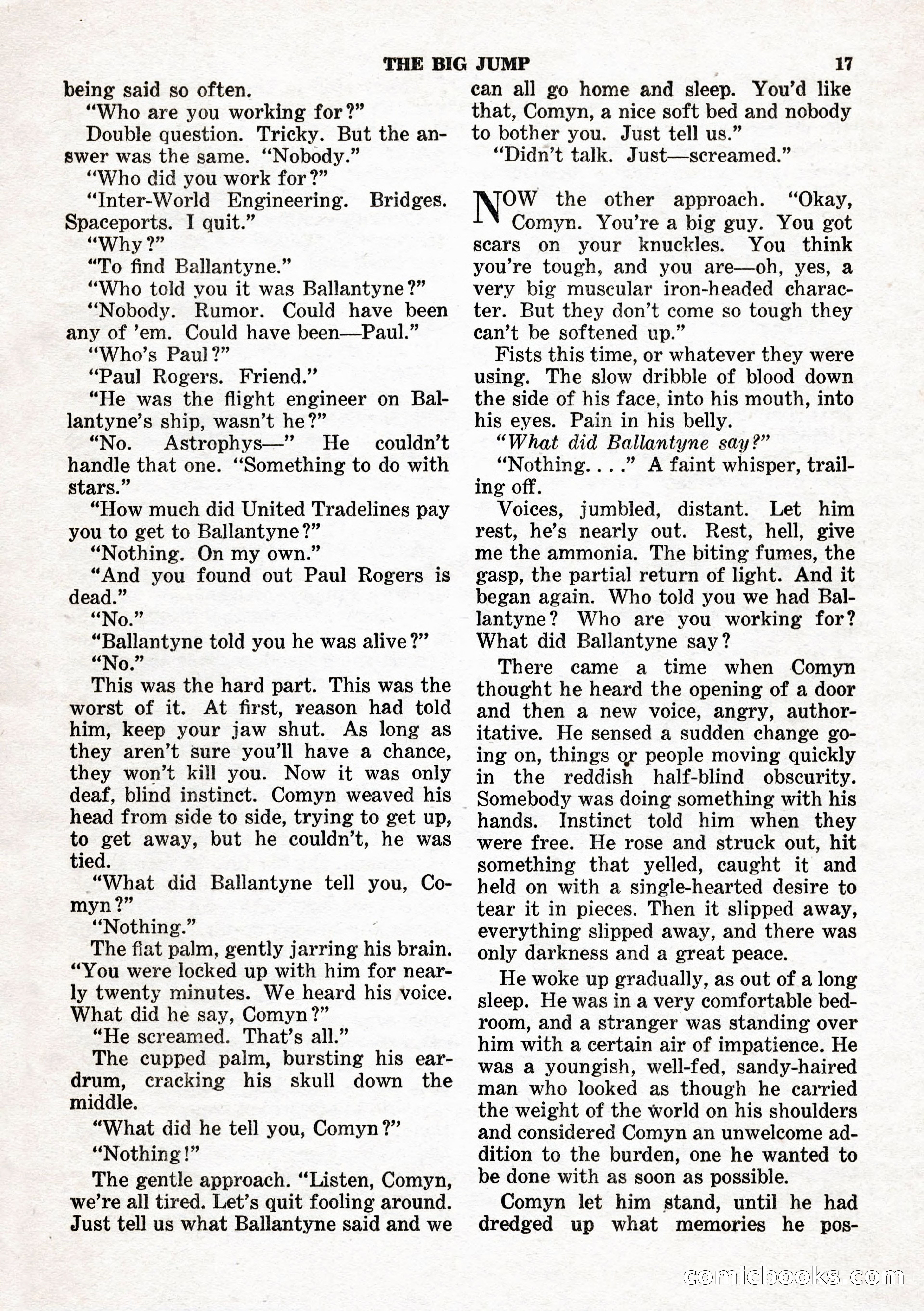 Space Stories, February 1953 — page 17 of 132