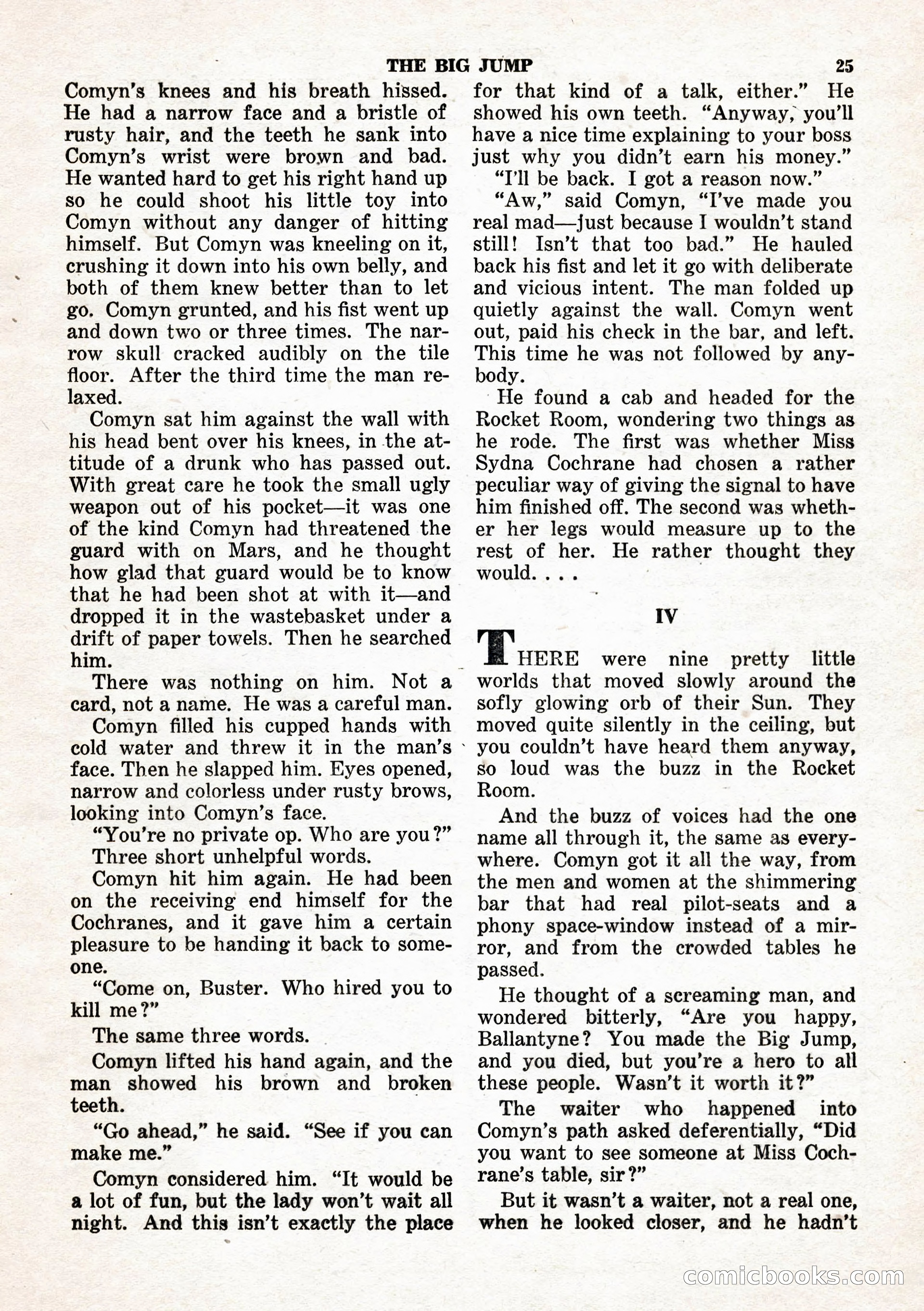 Space Stories, February 1953 — page 25 of 132