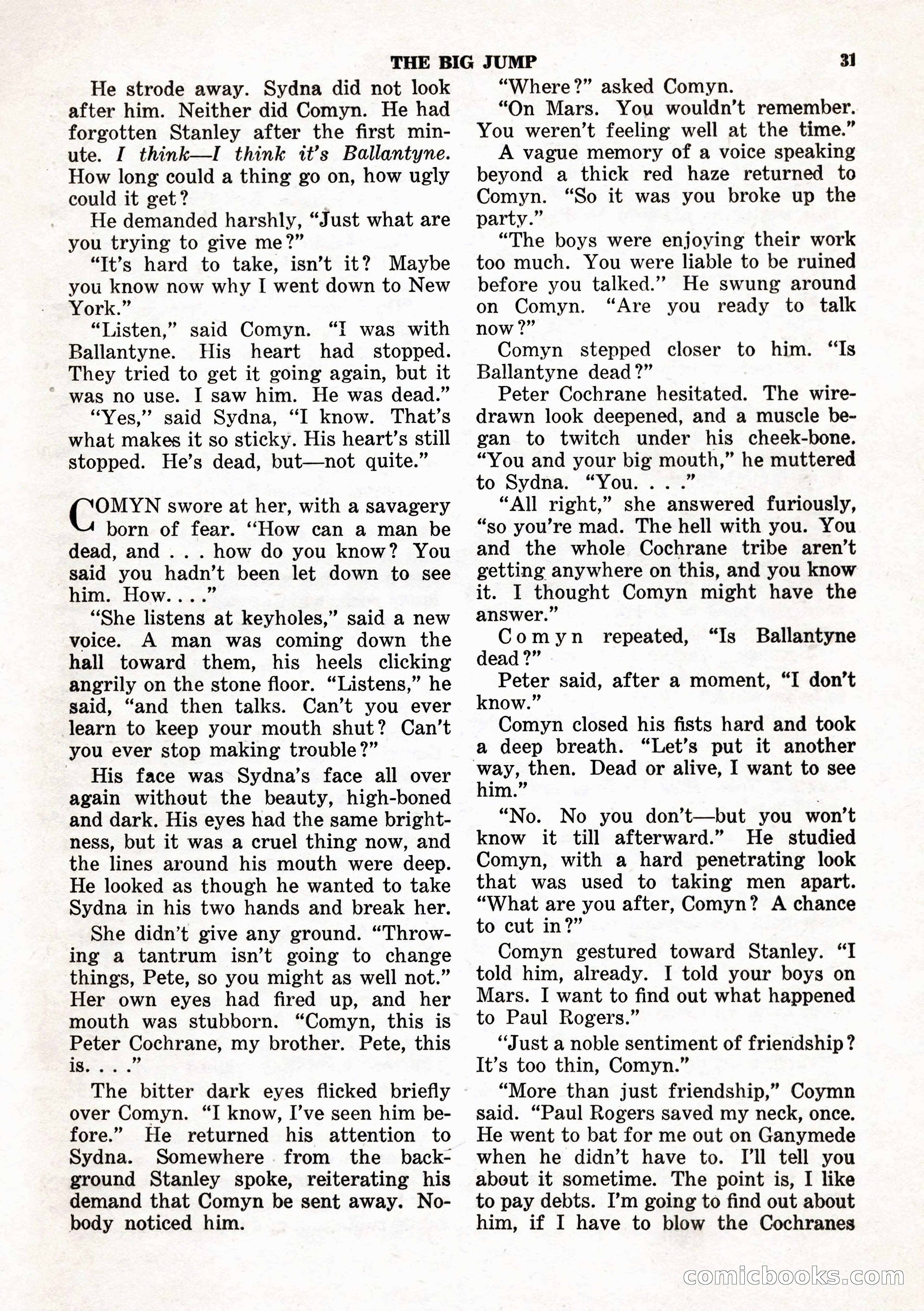 Space Stories, February 1953 — page 31 of 132
