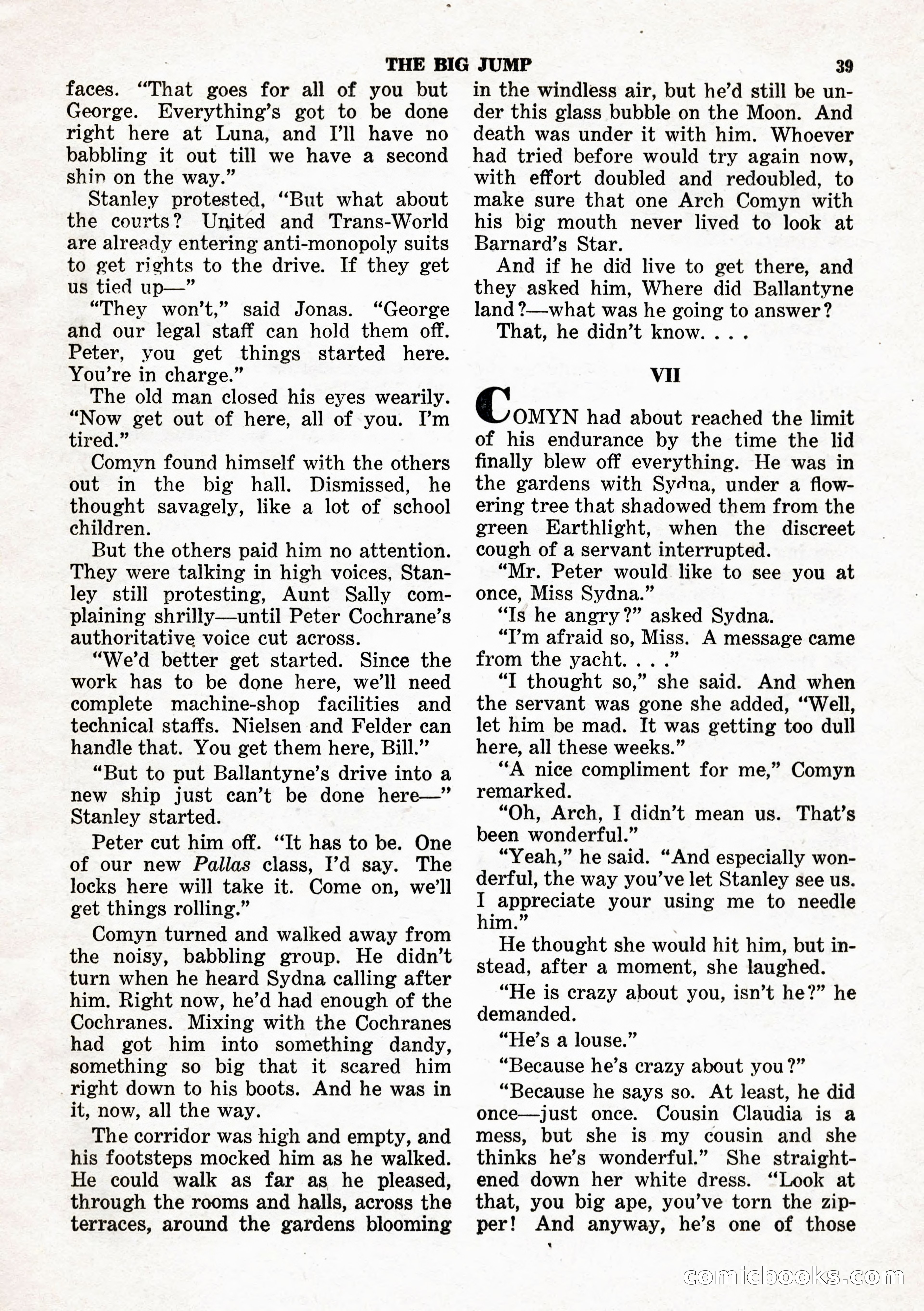 Space Stories, February 1953 — page 39 of 132