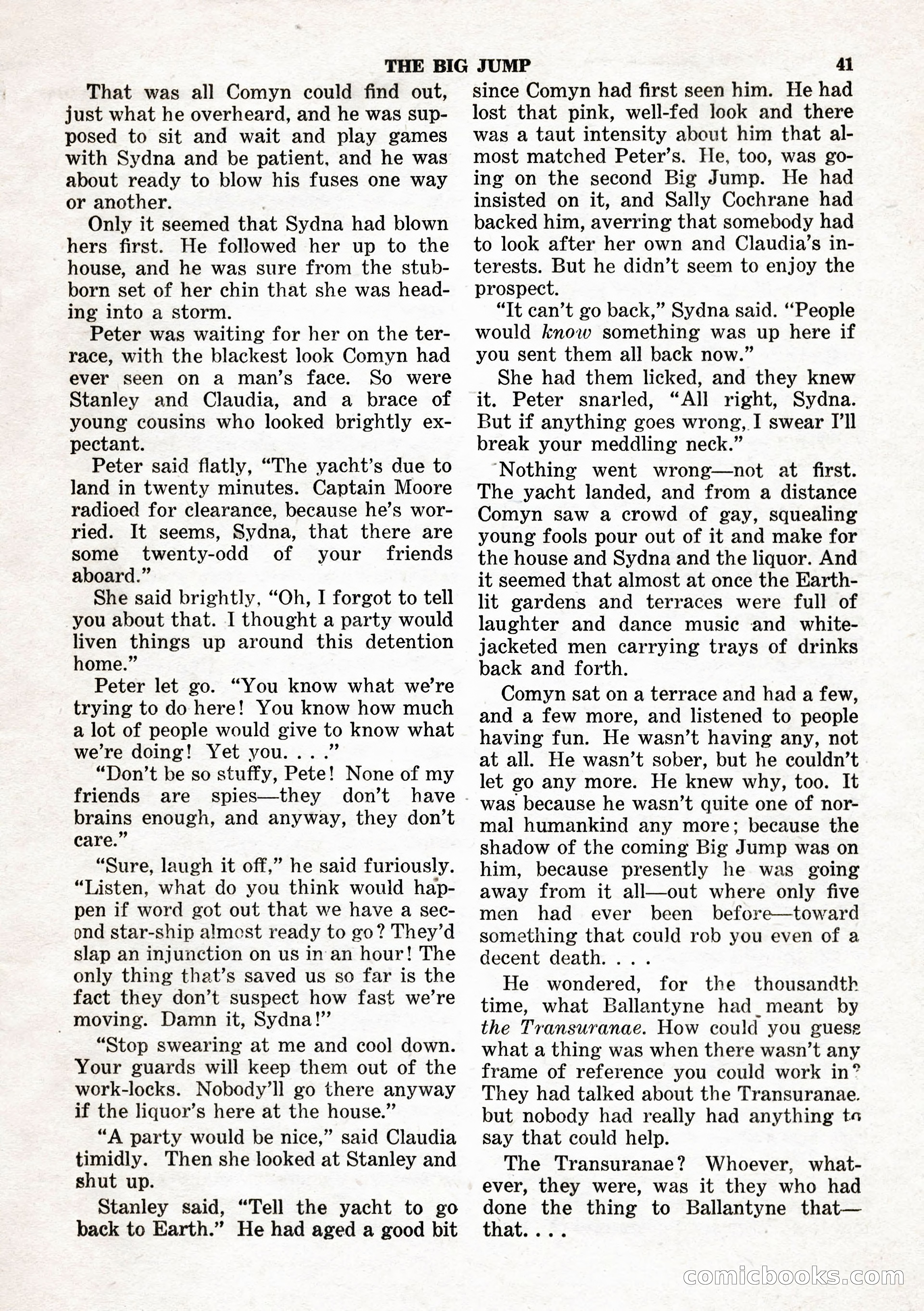Space Stories, February 1953 — page 41 of 132