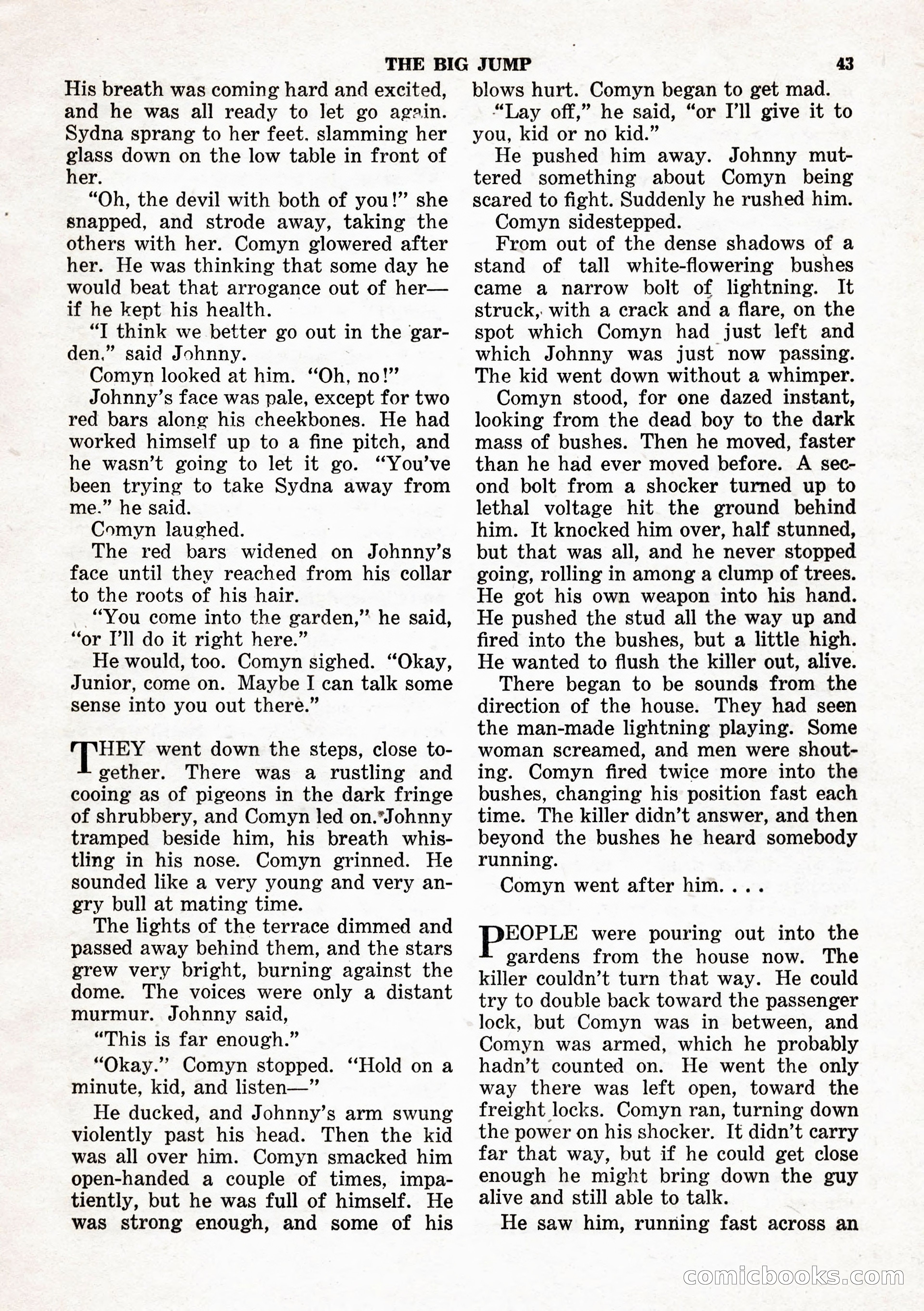 Space Stories, February 1953 — page 43 of 132