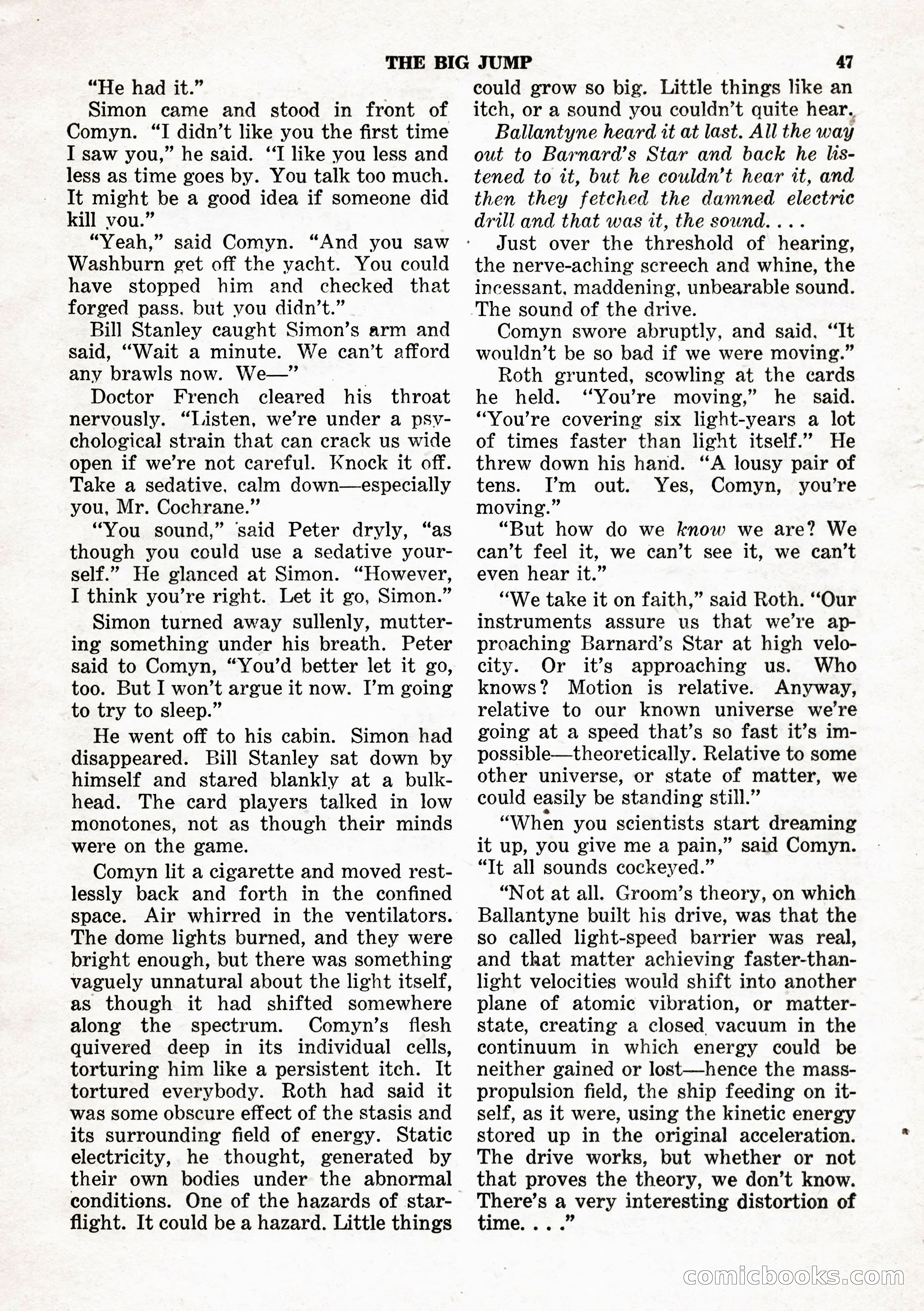 Space Stories, February 1953 — page 47 of 132
