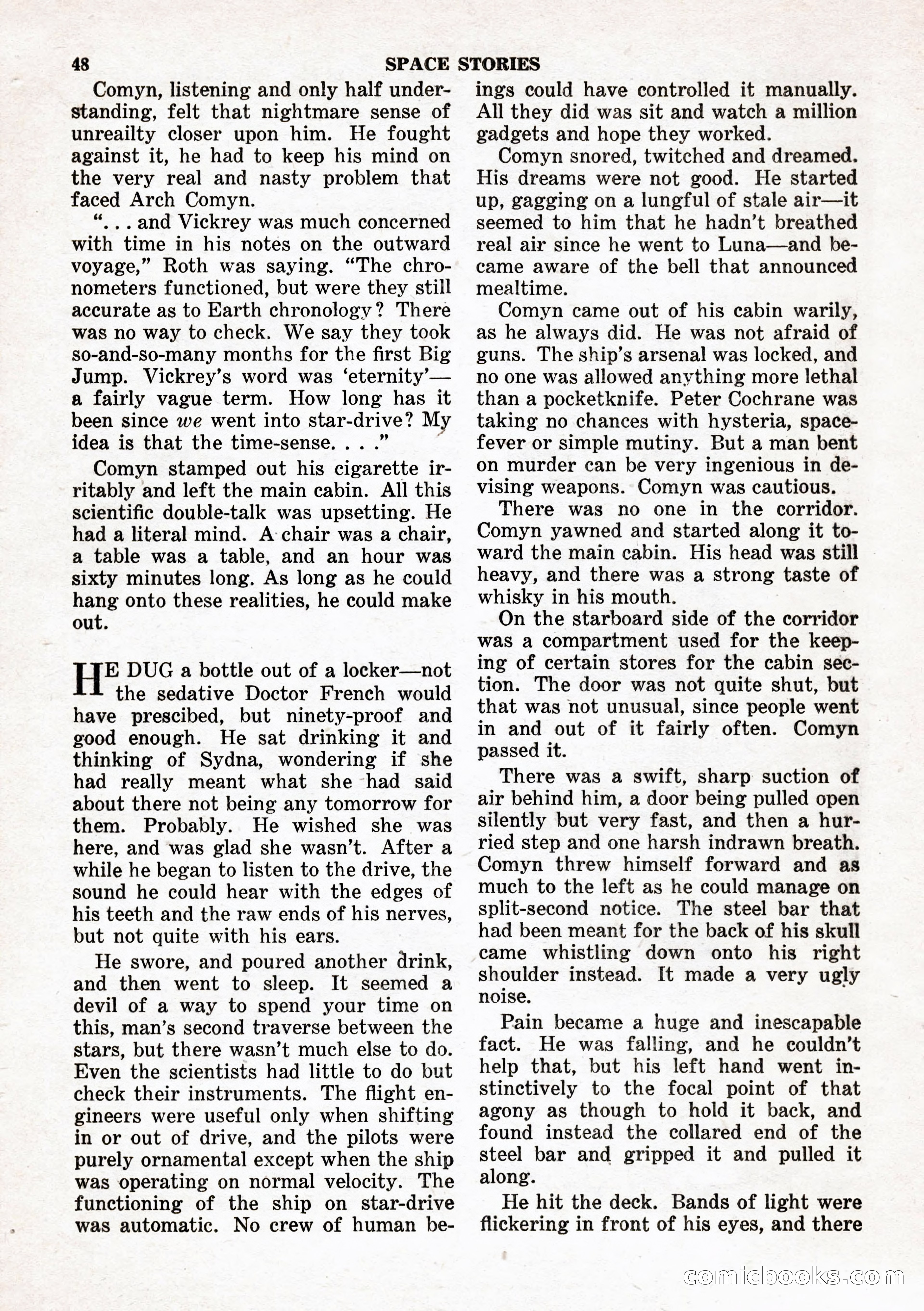 Space Stories, February 1953 — page 48 of 132