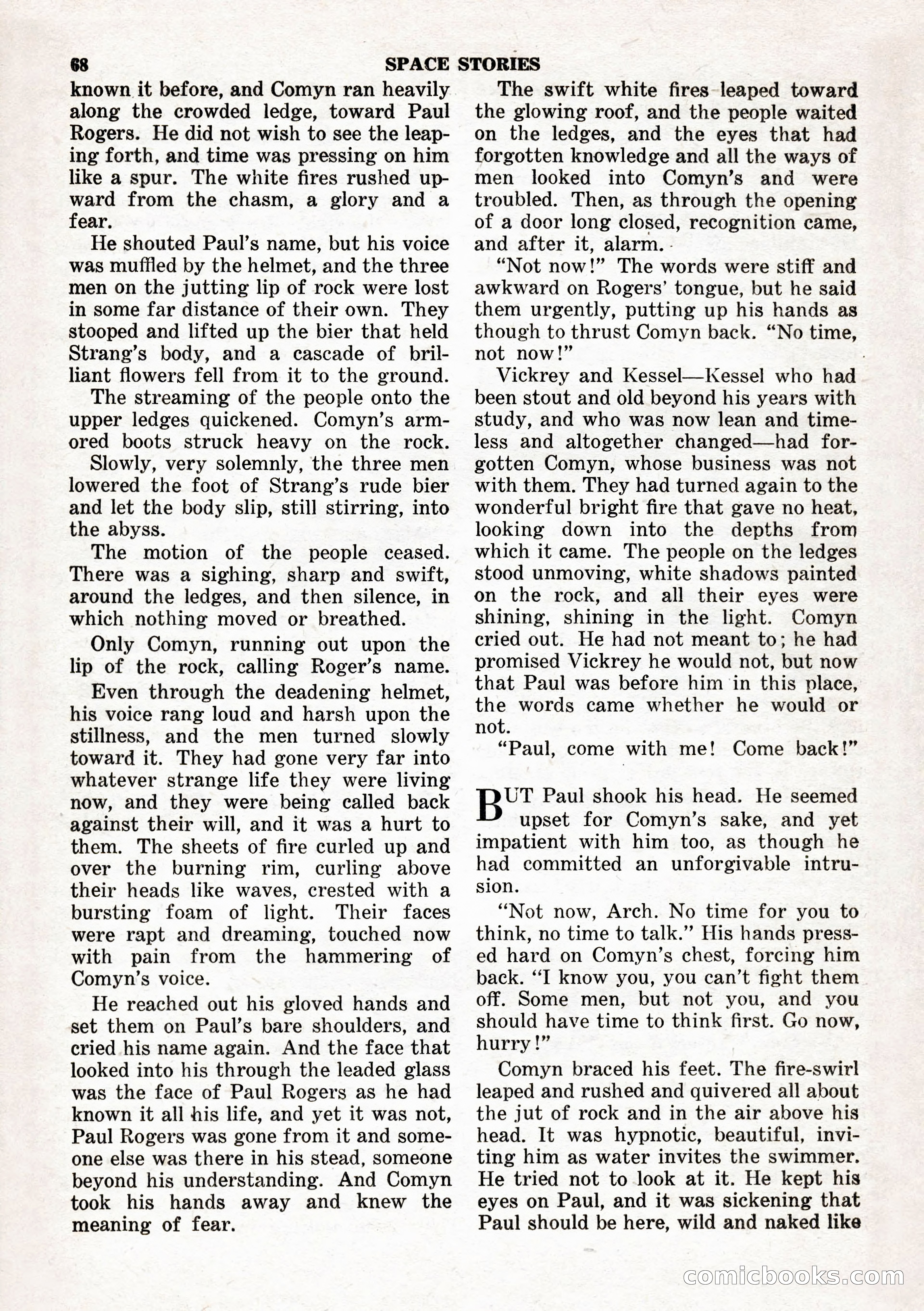 Space Stories, February 1953 — page 68 of 132
