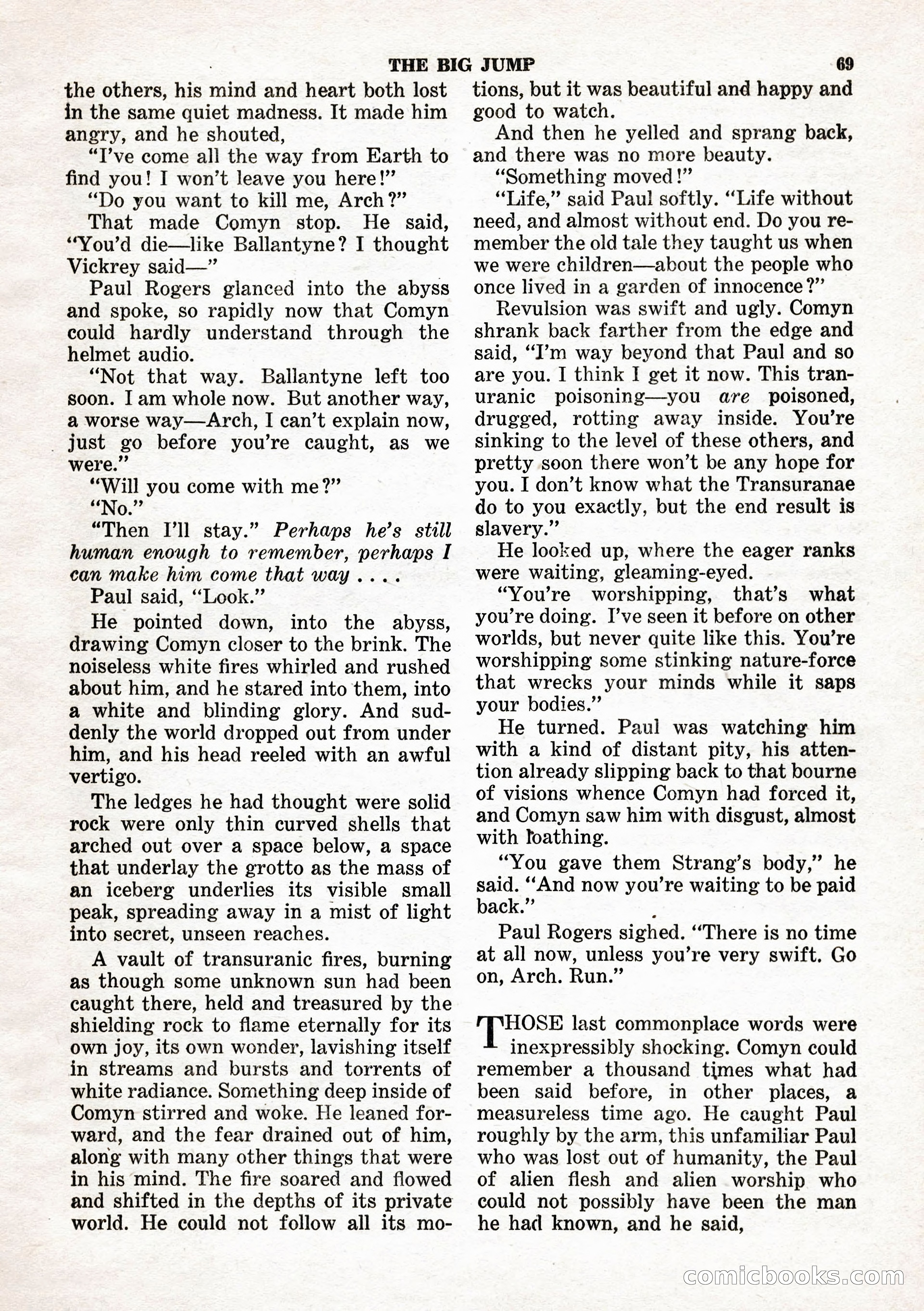 Space Stories, February 1953 — page 69 of 132
