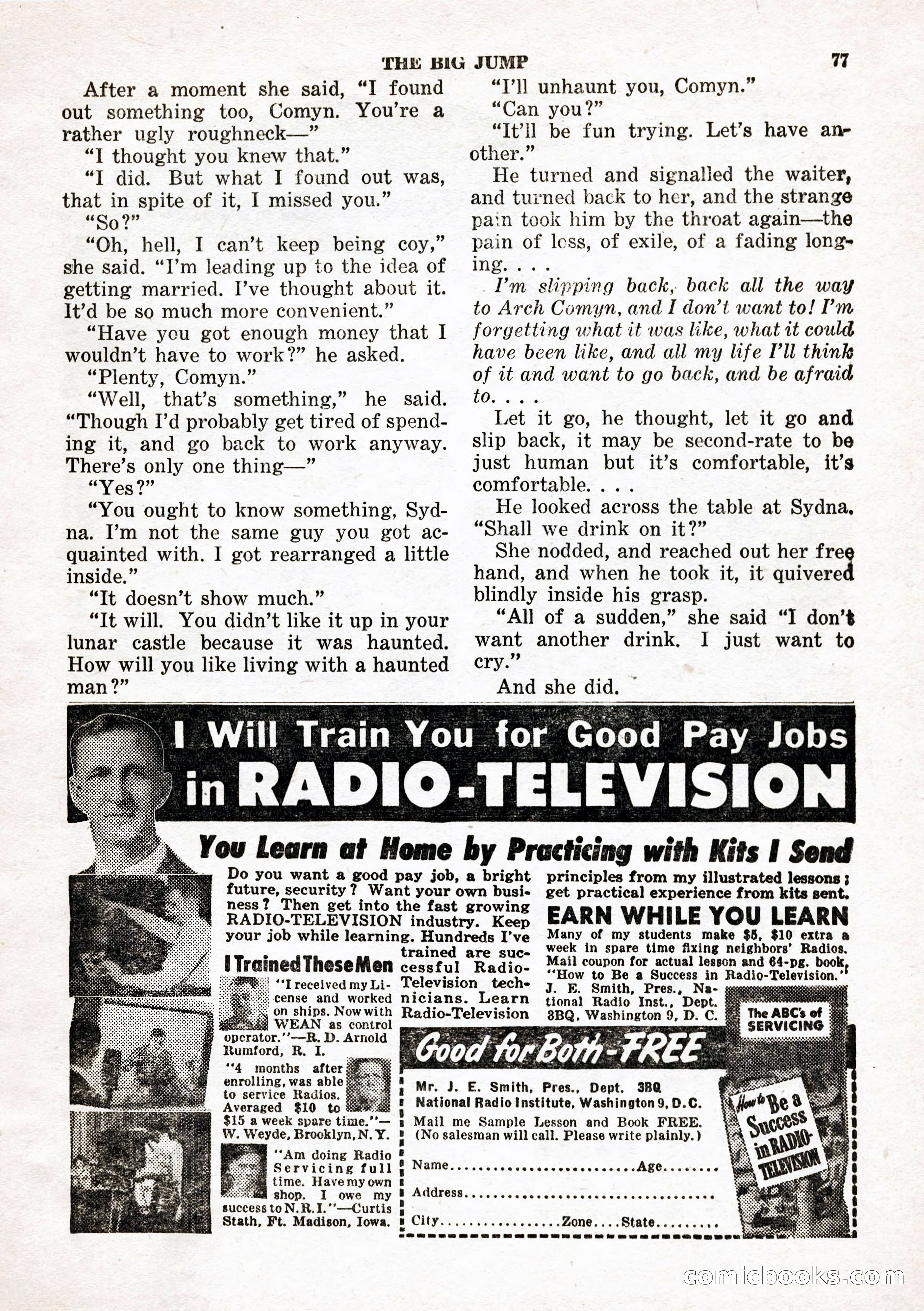 Space Stories, February 1953 — page 77 of 132