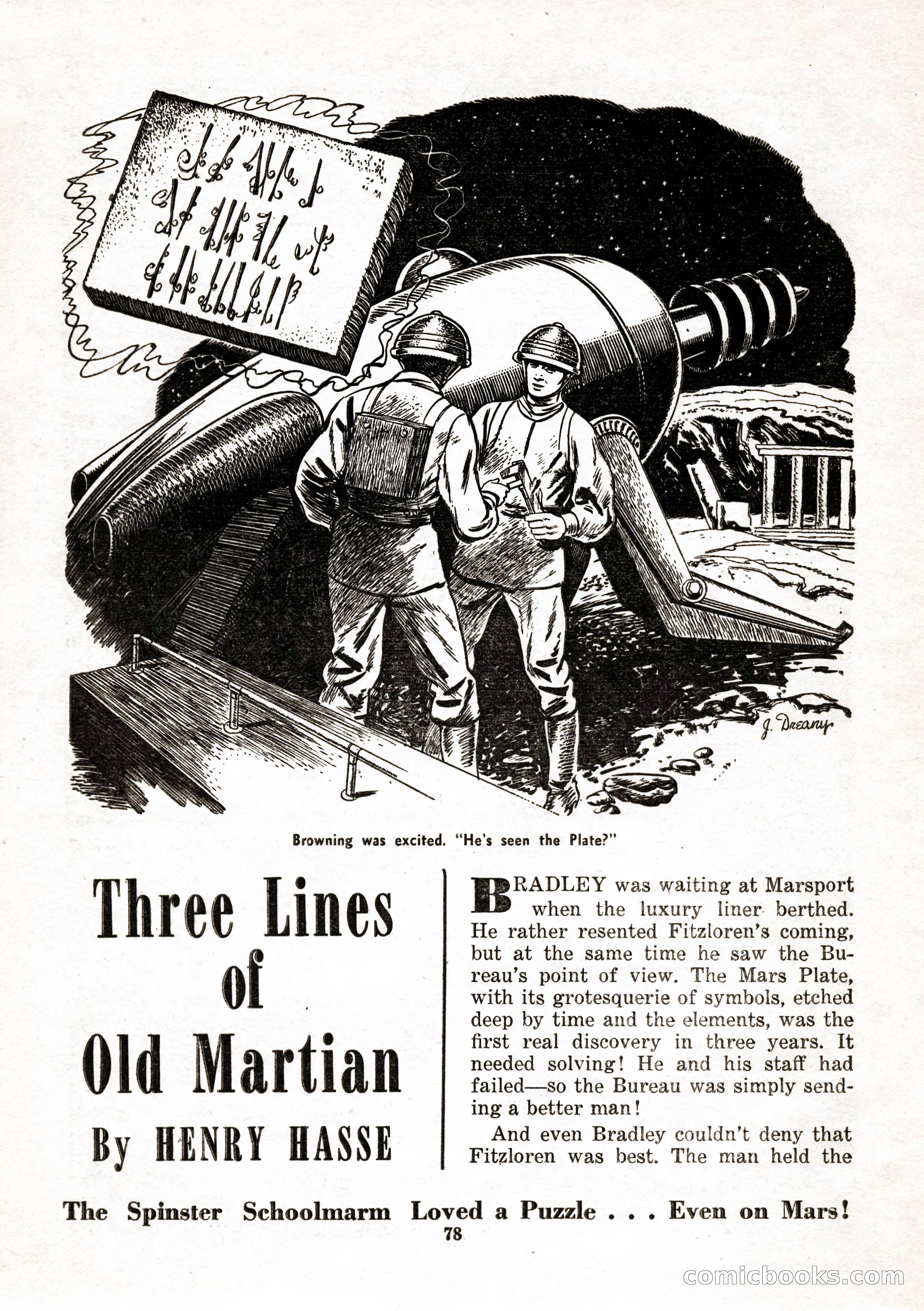 Space Stories, February 1953 — page 78 of 132