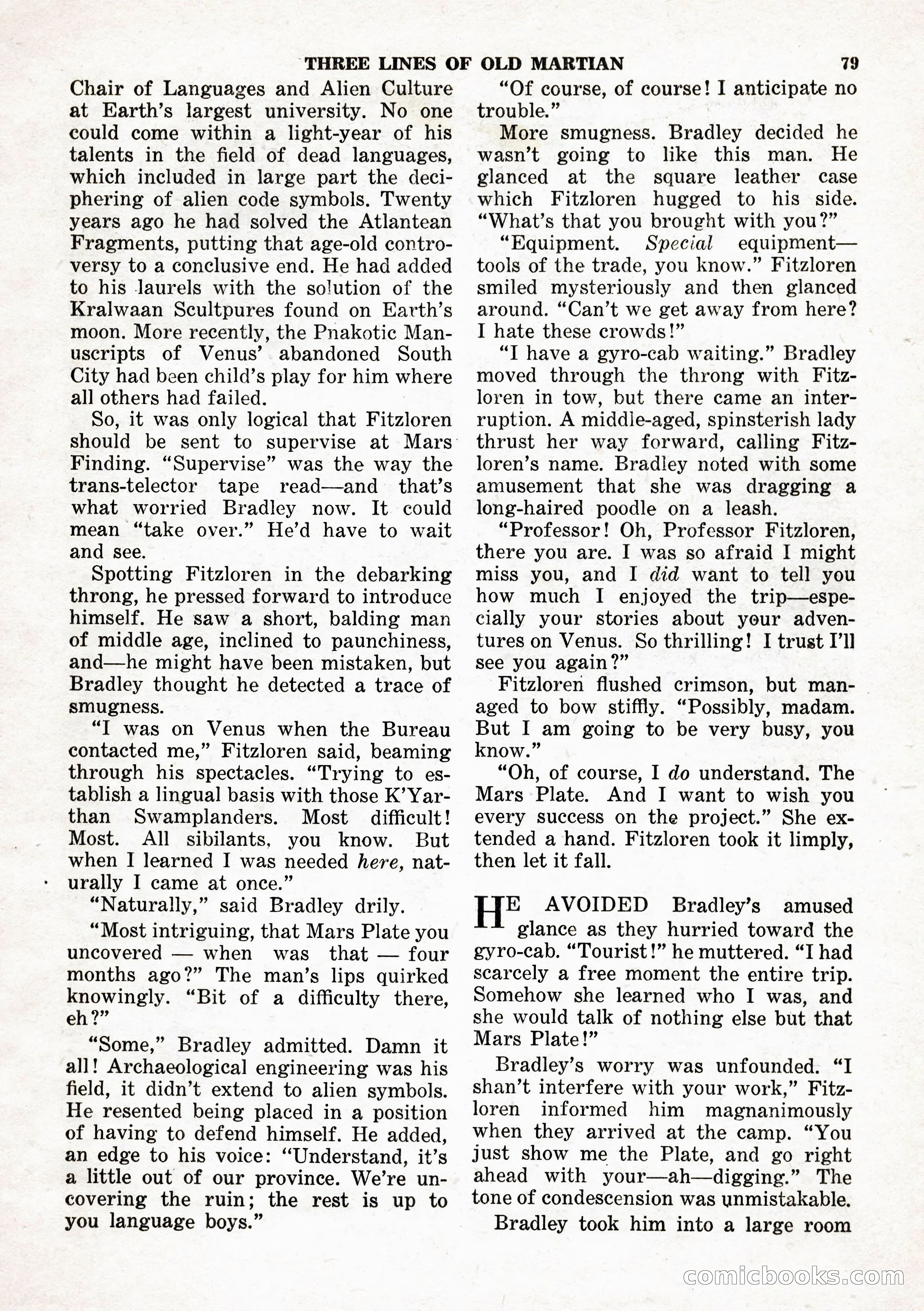 Space Stories, February 1953 — page 79 of 132