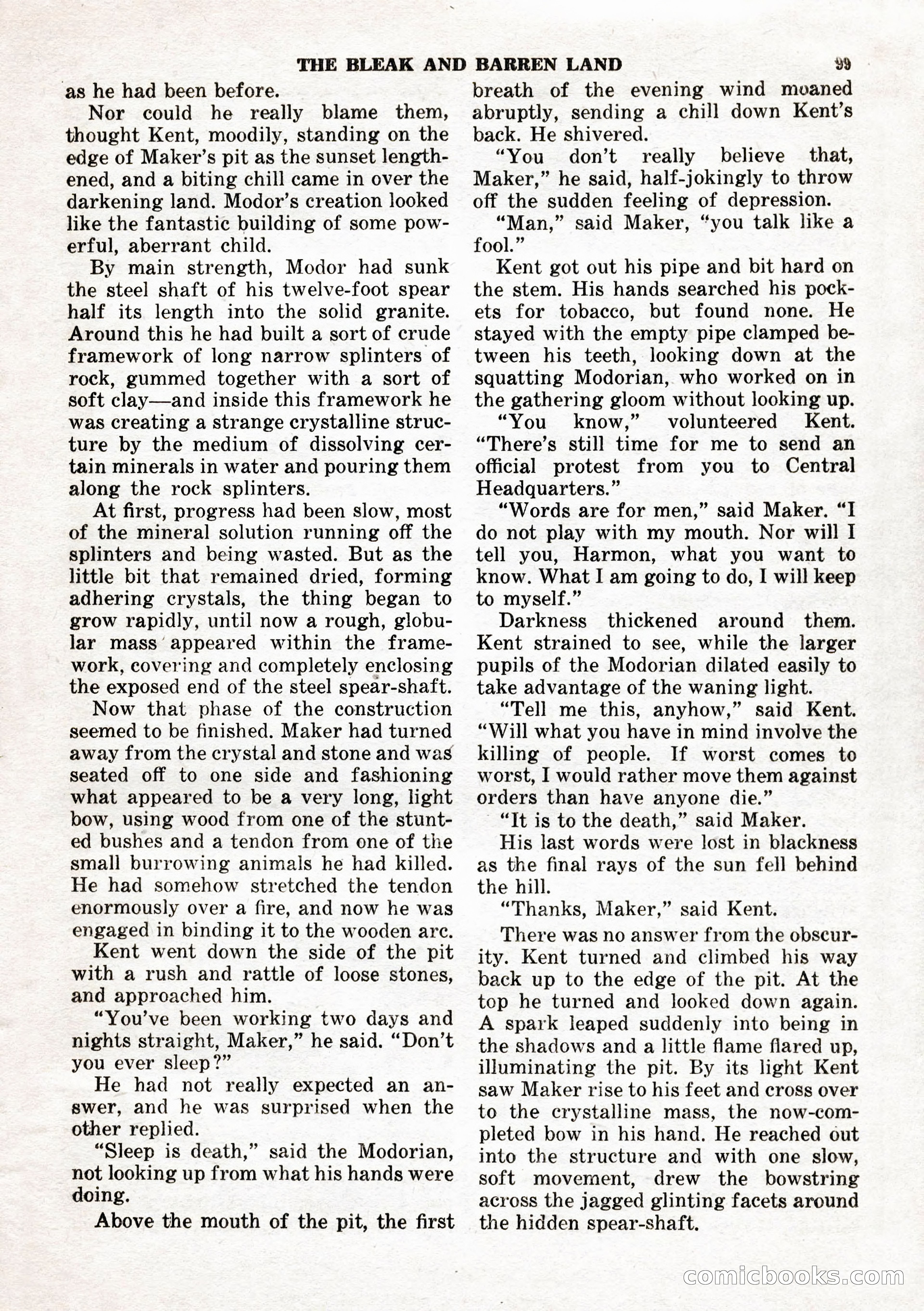 Space Stories, February 1953 — page 99 of 132
