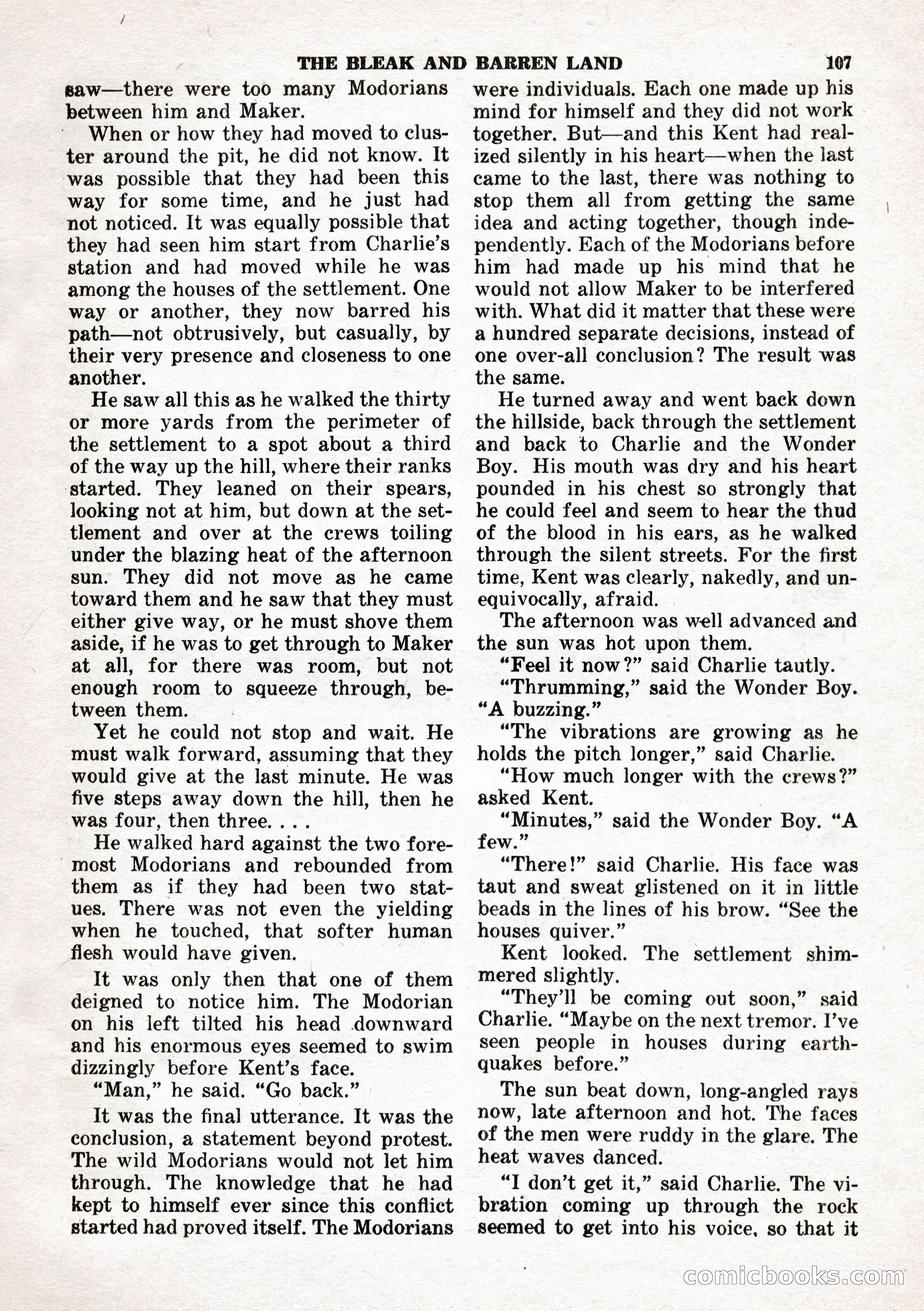 Space Stories, February 1953 — page 107 of 132