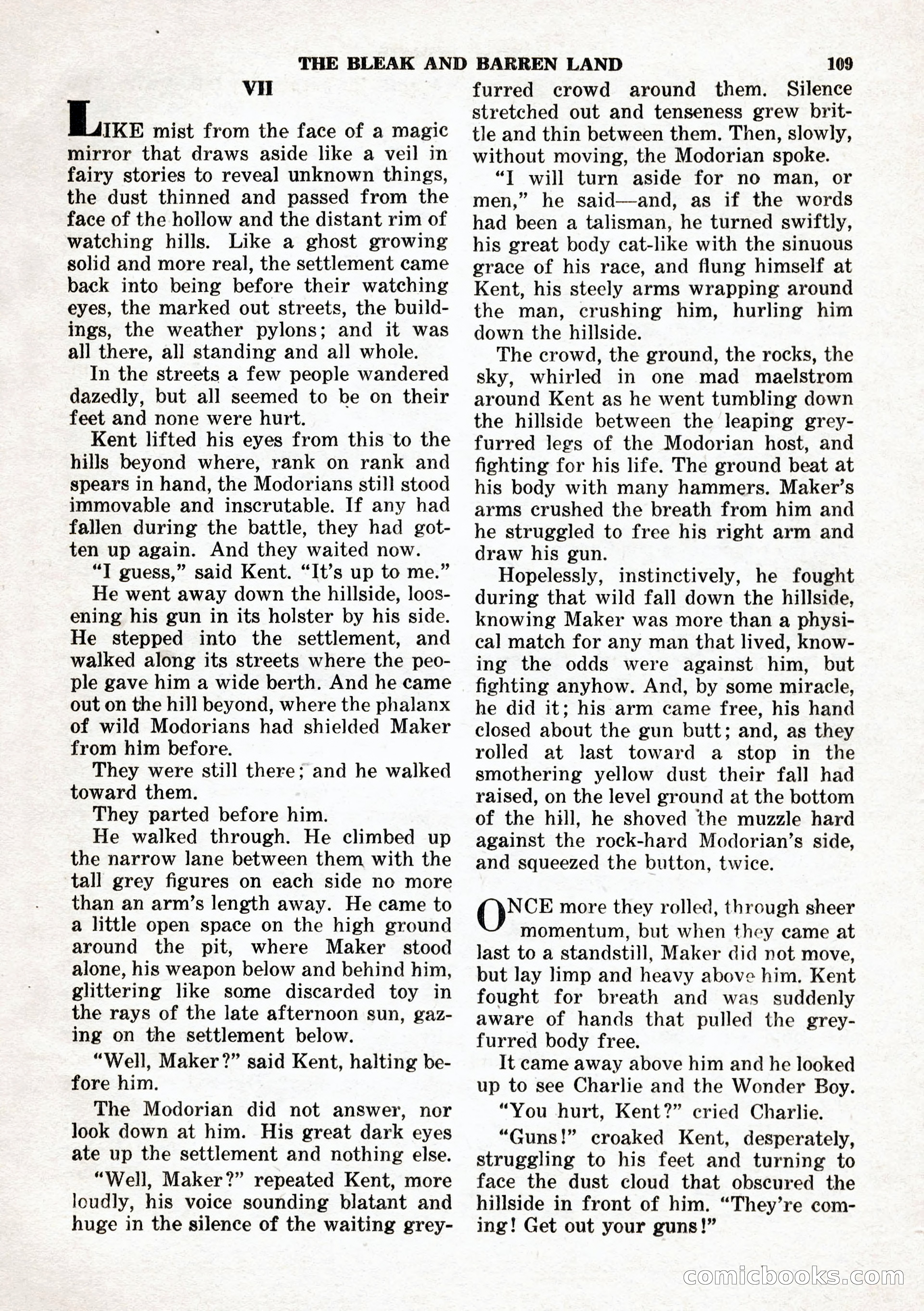 Space Stories, February 1953 — page 109 of 132