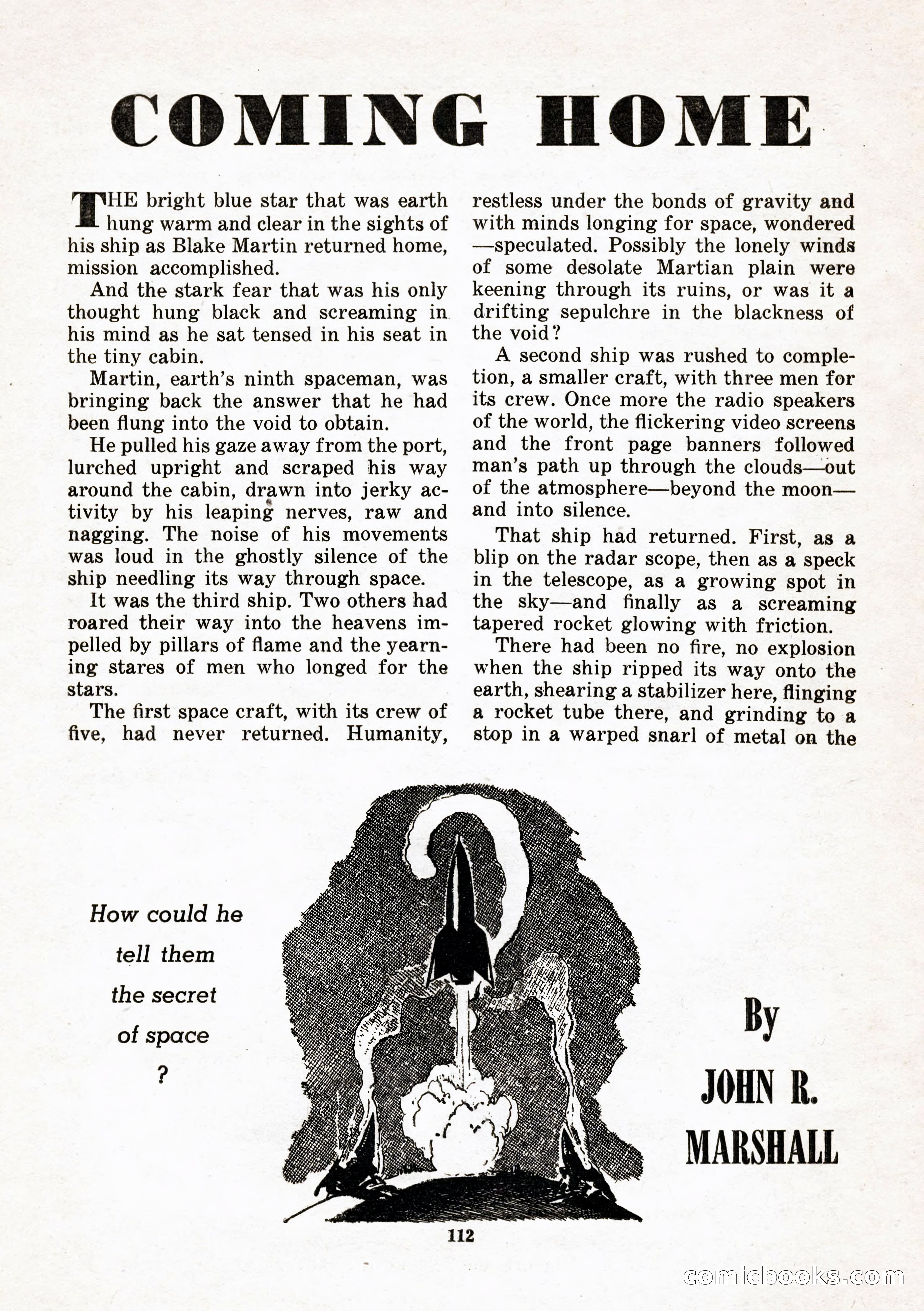 Space Stories, February 1953 — page 112 of 132