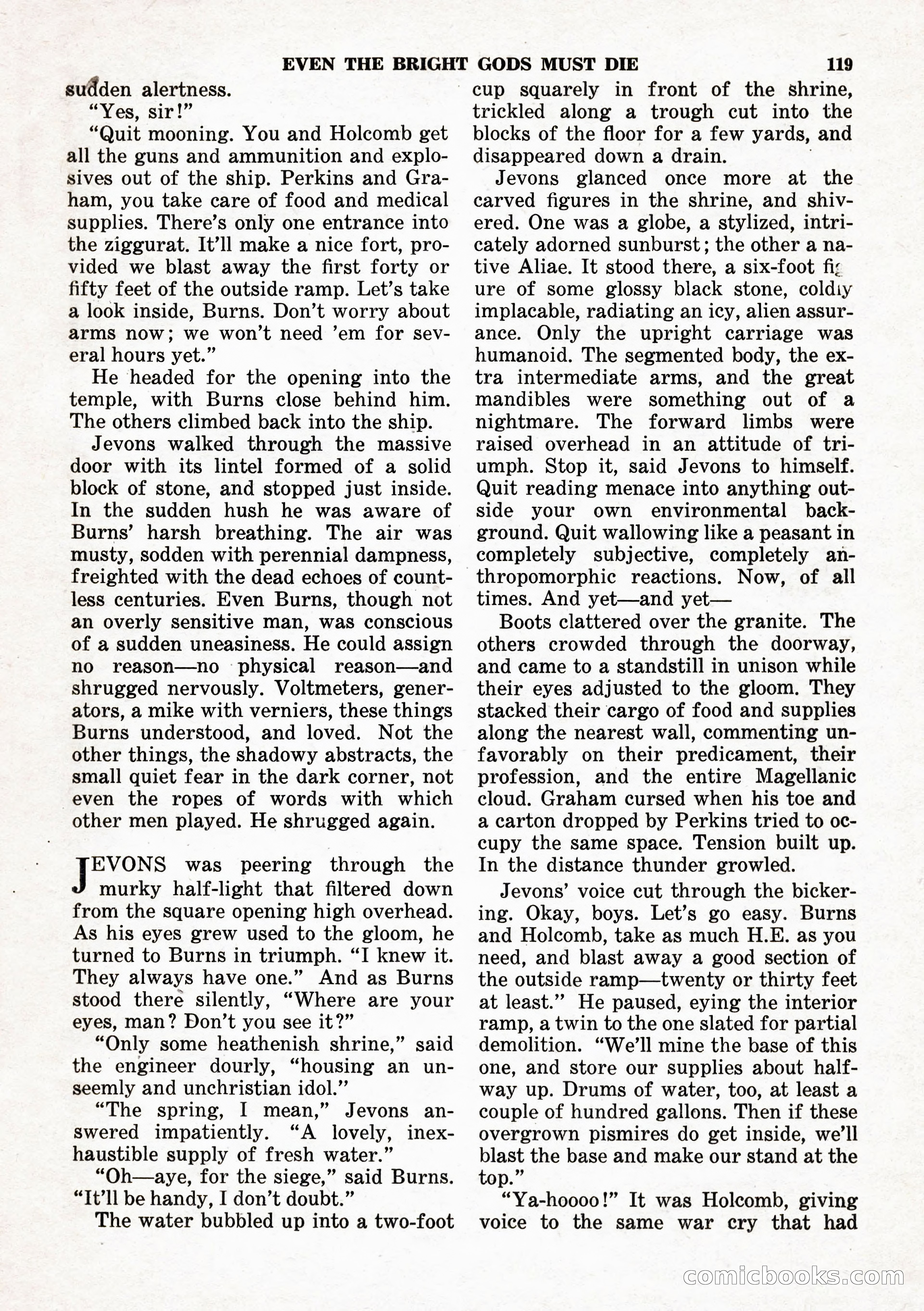 Space Stories, February 1953 — page 119 of 132