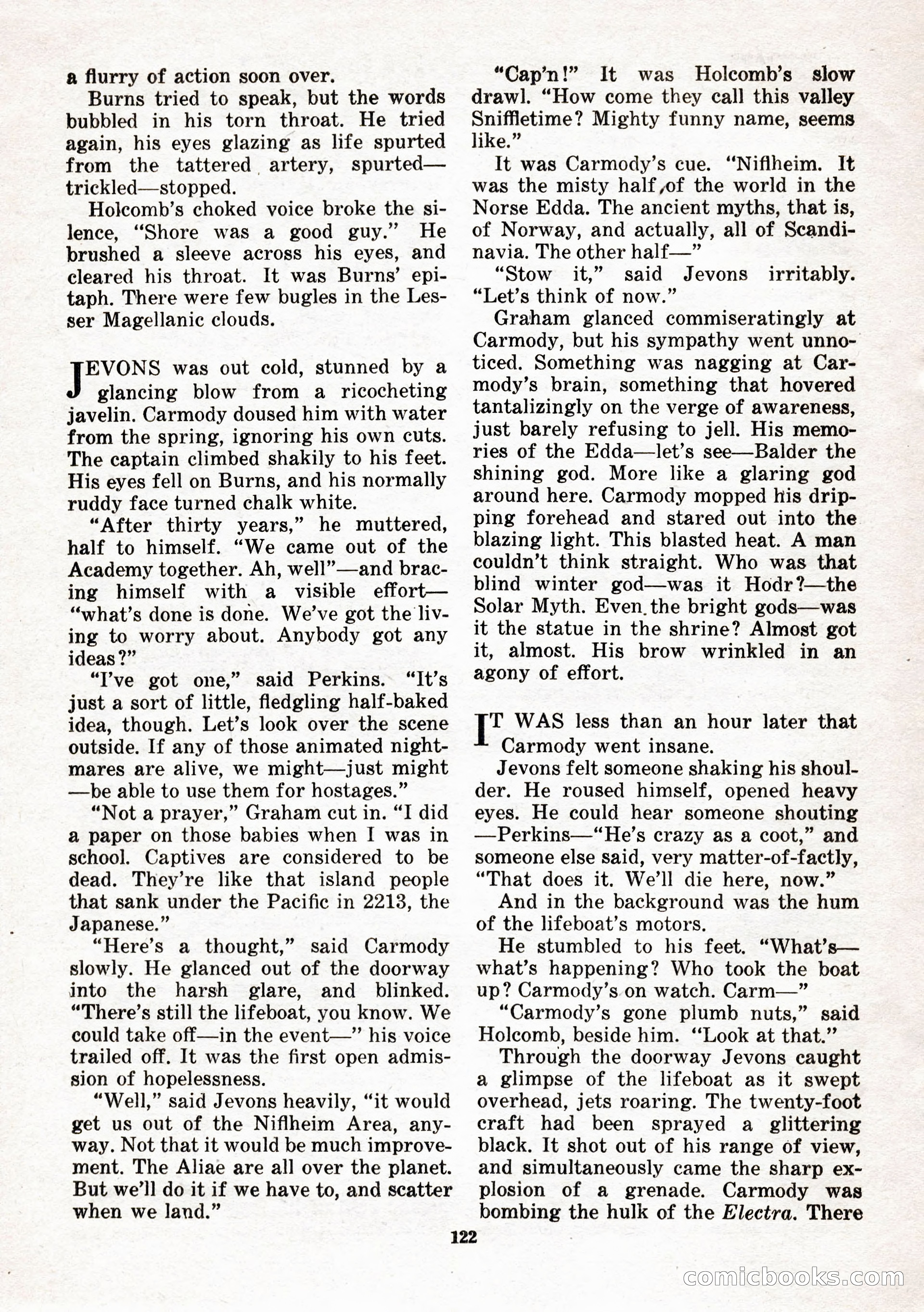 Space Stories, February 1953 — page 122 of 132