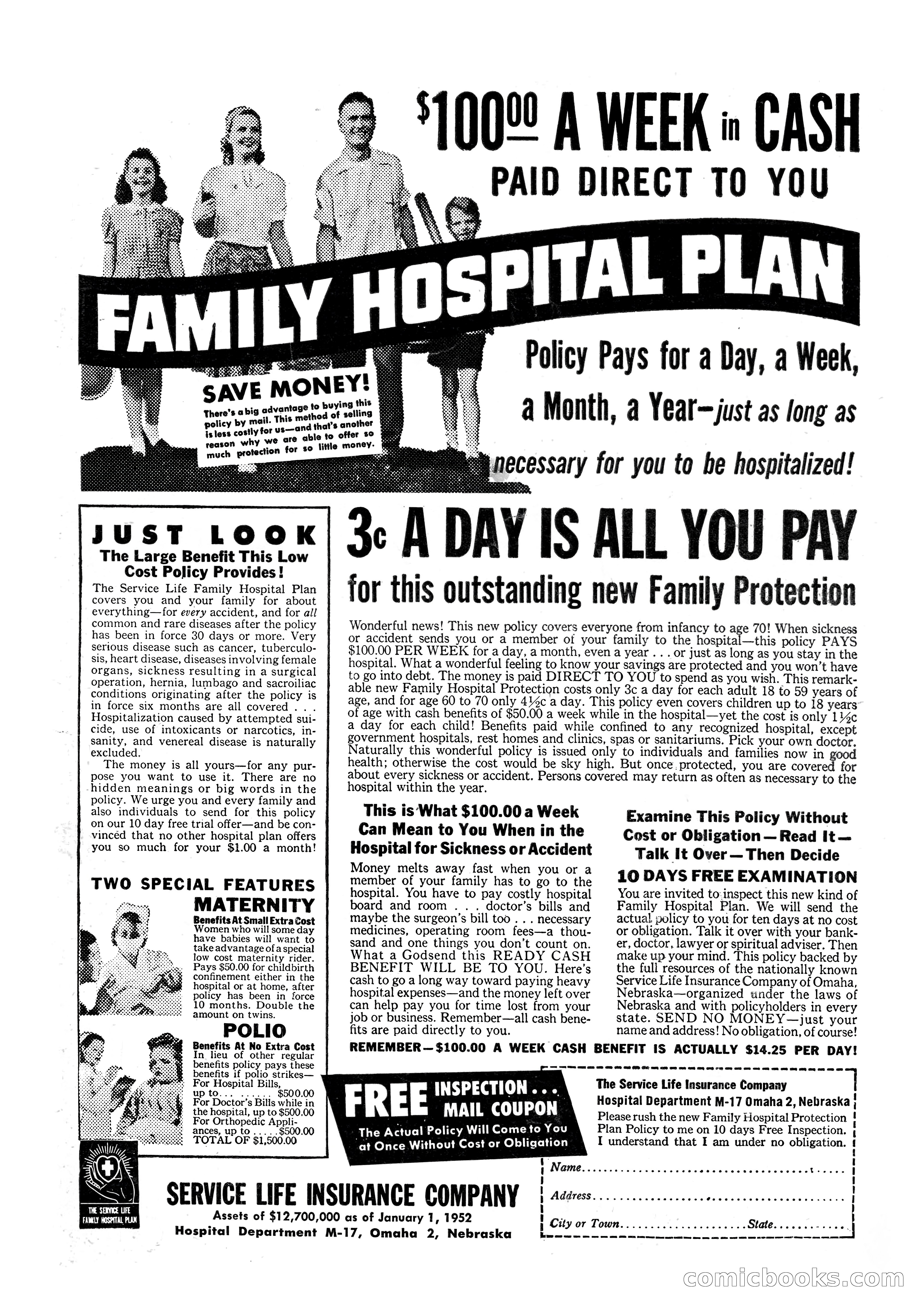 Space Stories, February 1953 — page 131 of 132