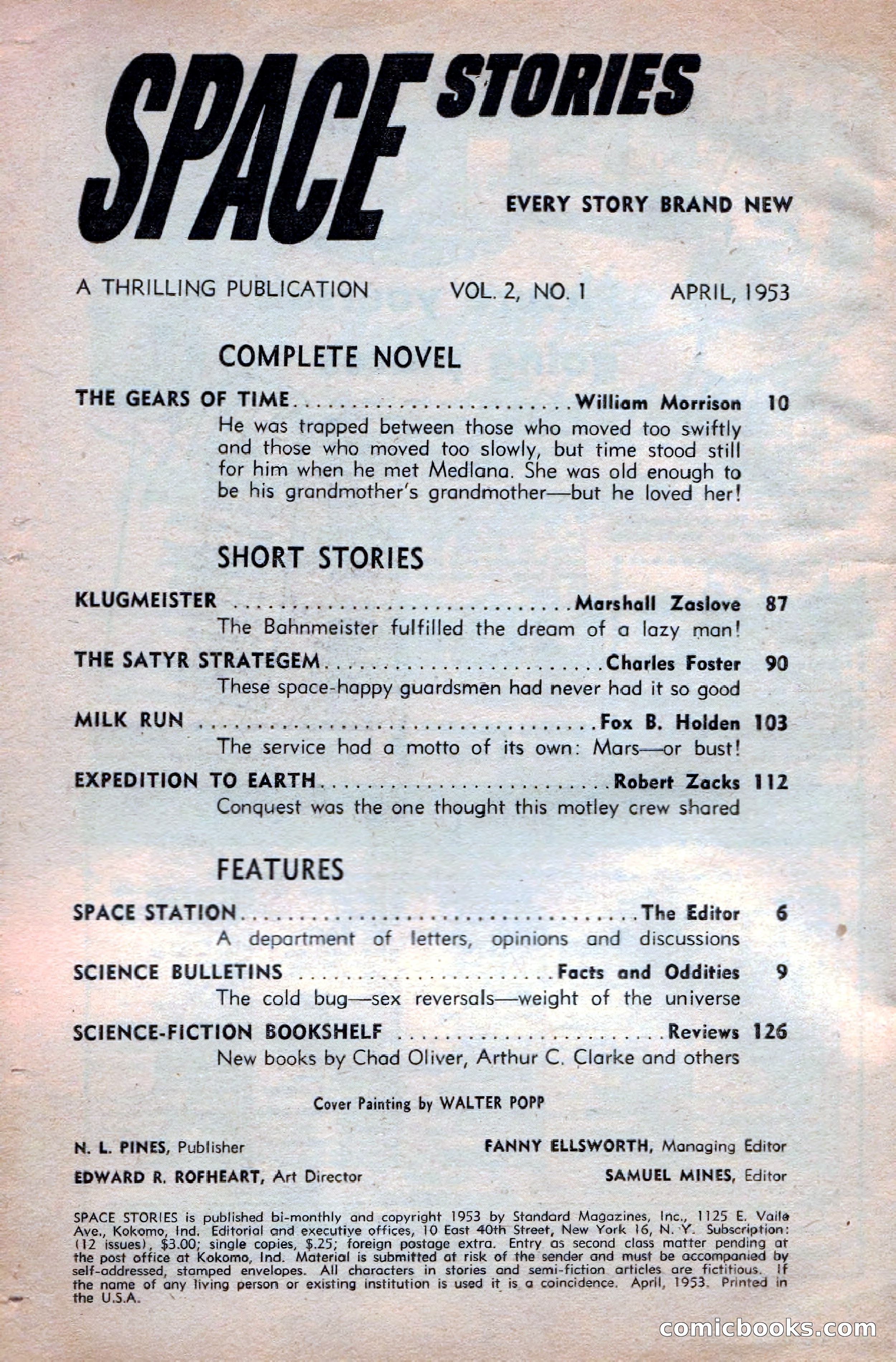 Space Stories, April 1953 — page 4 of 132