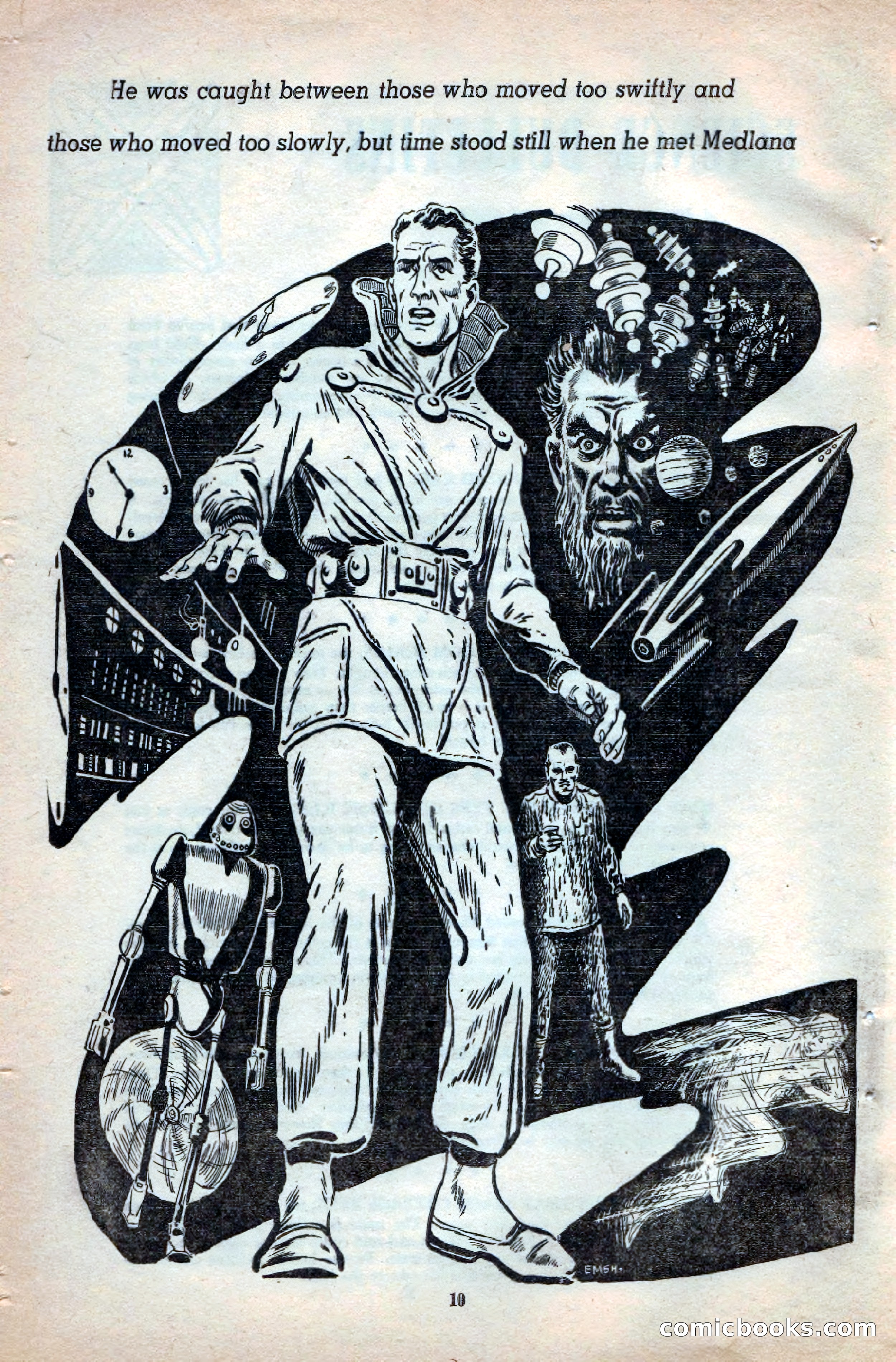 Space Stories, April 1953 — page 10 of 132