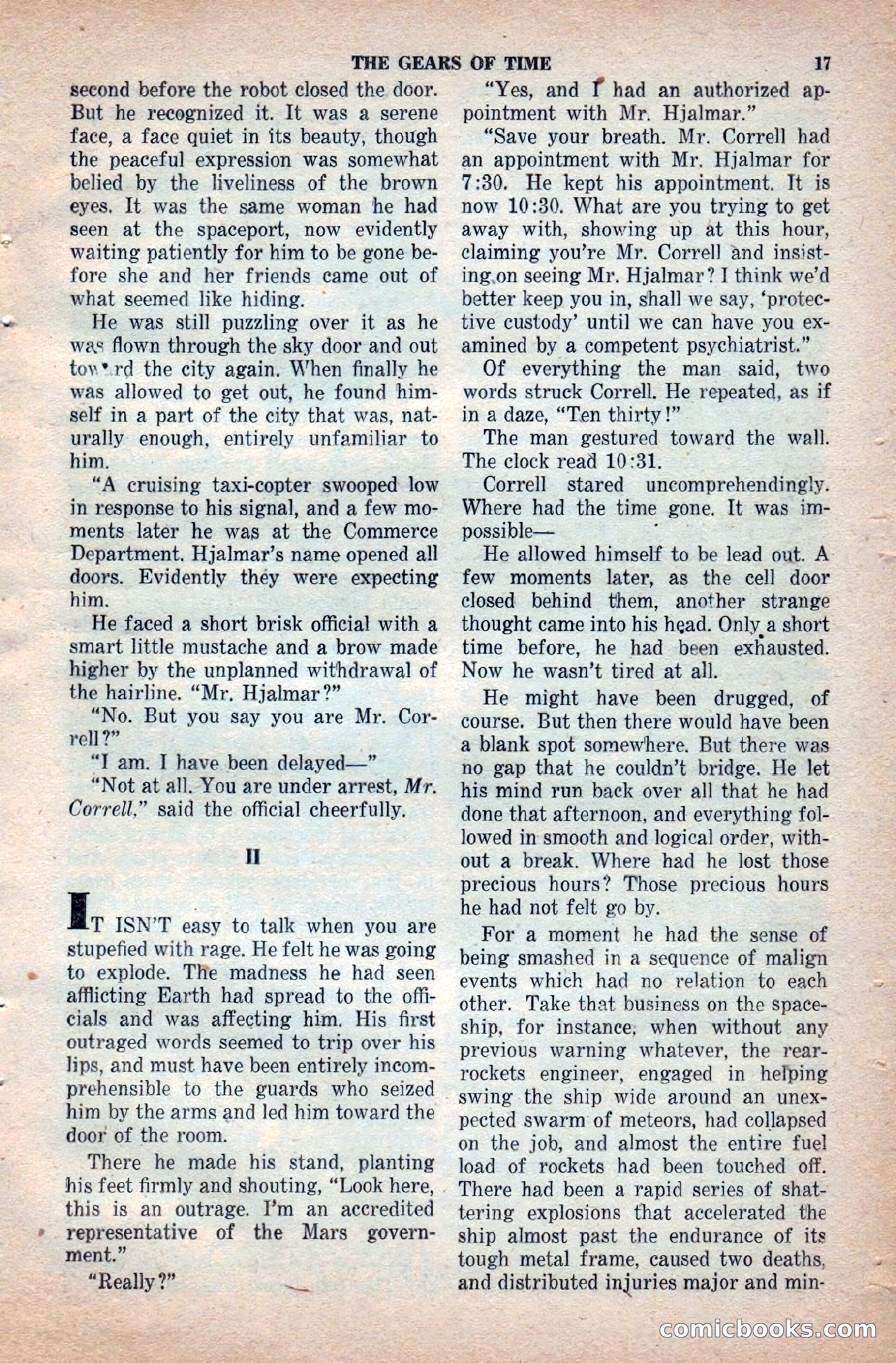 Space Stories, April 1953 — page 17 of 132