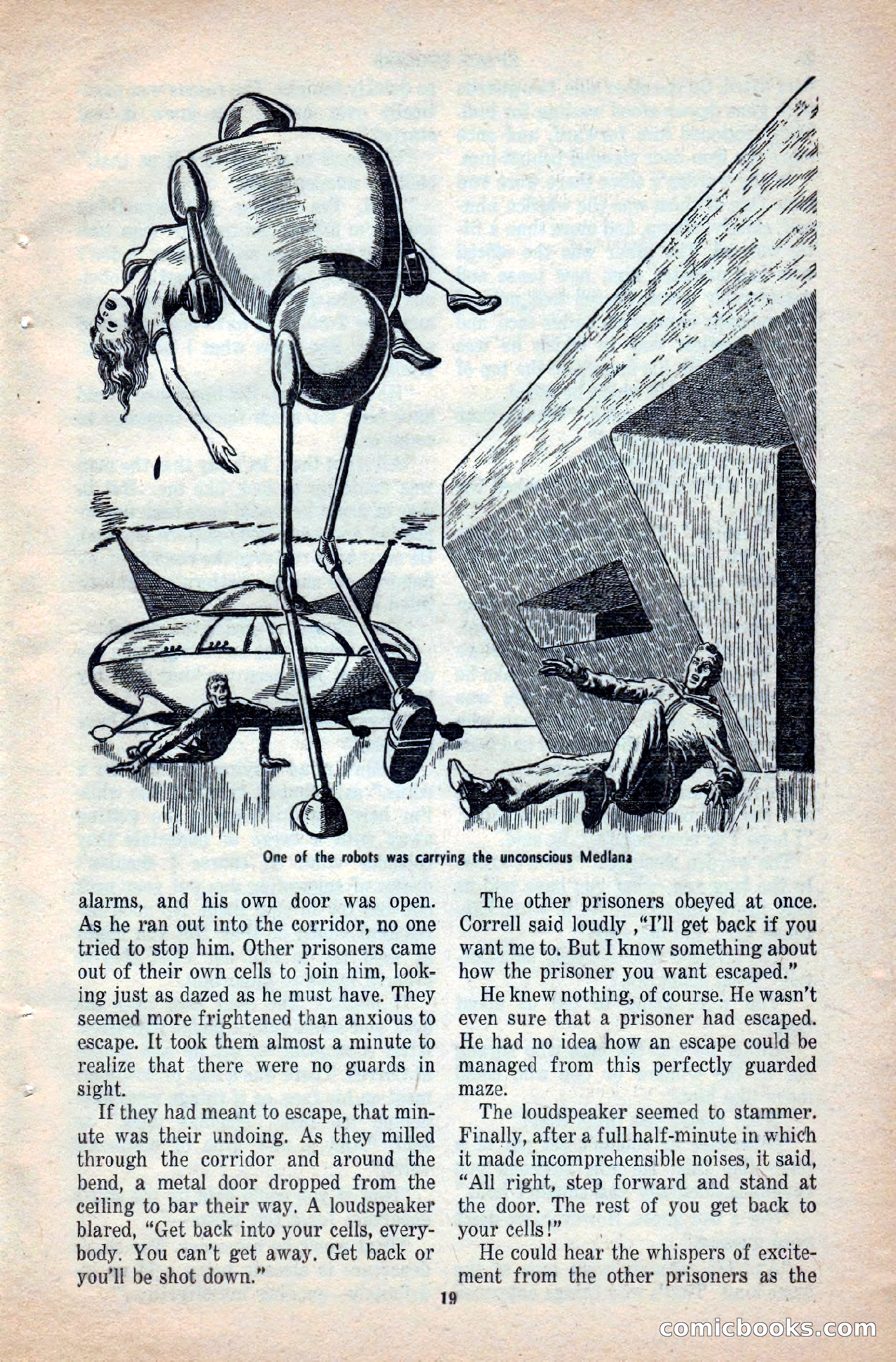 Space Stories, April 1953 — page 19 of 132