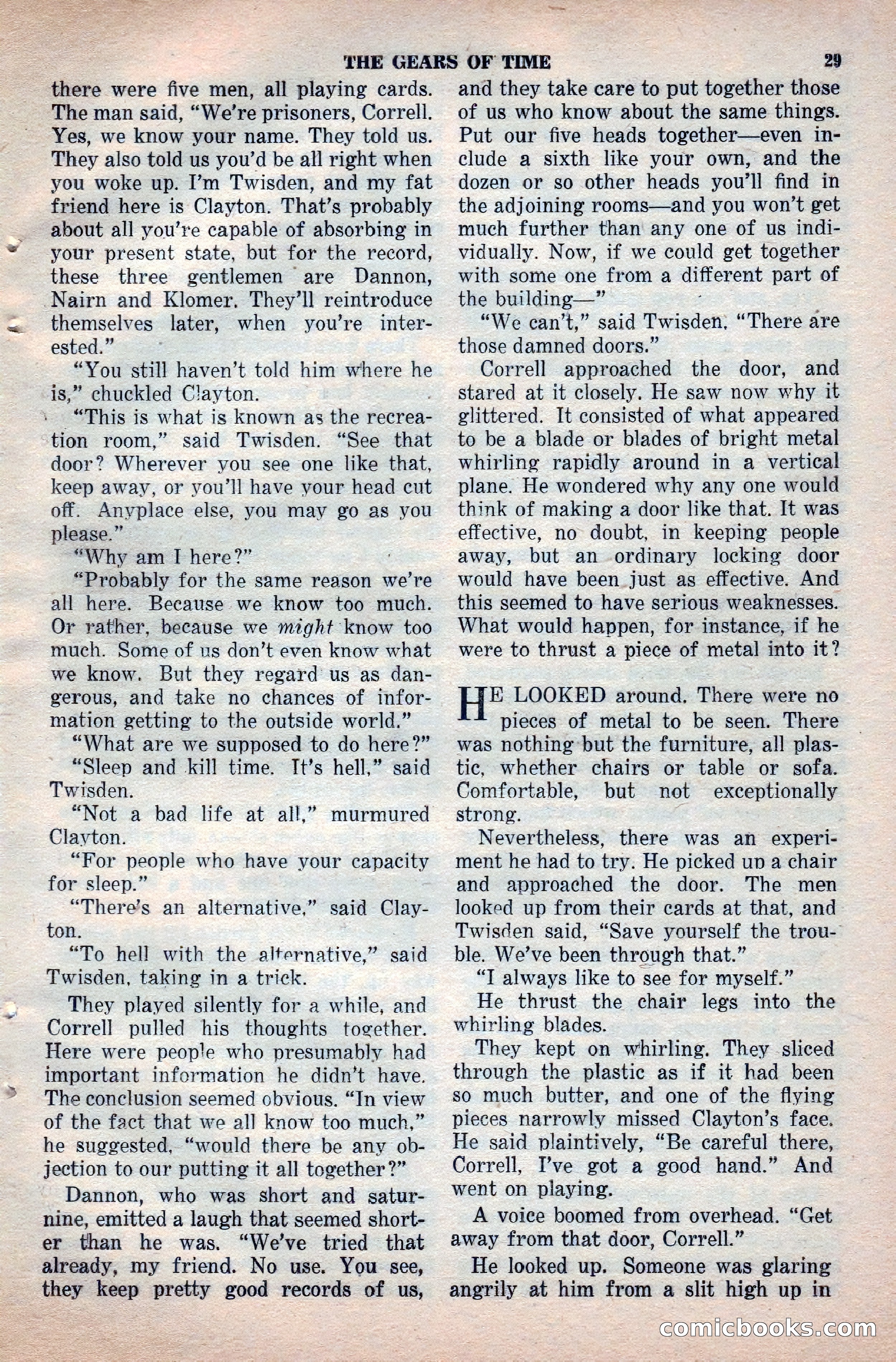 Space Stories, April 1953 — page 29 of 132