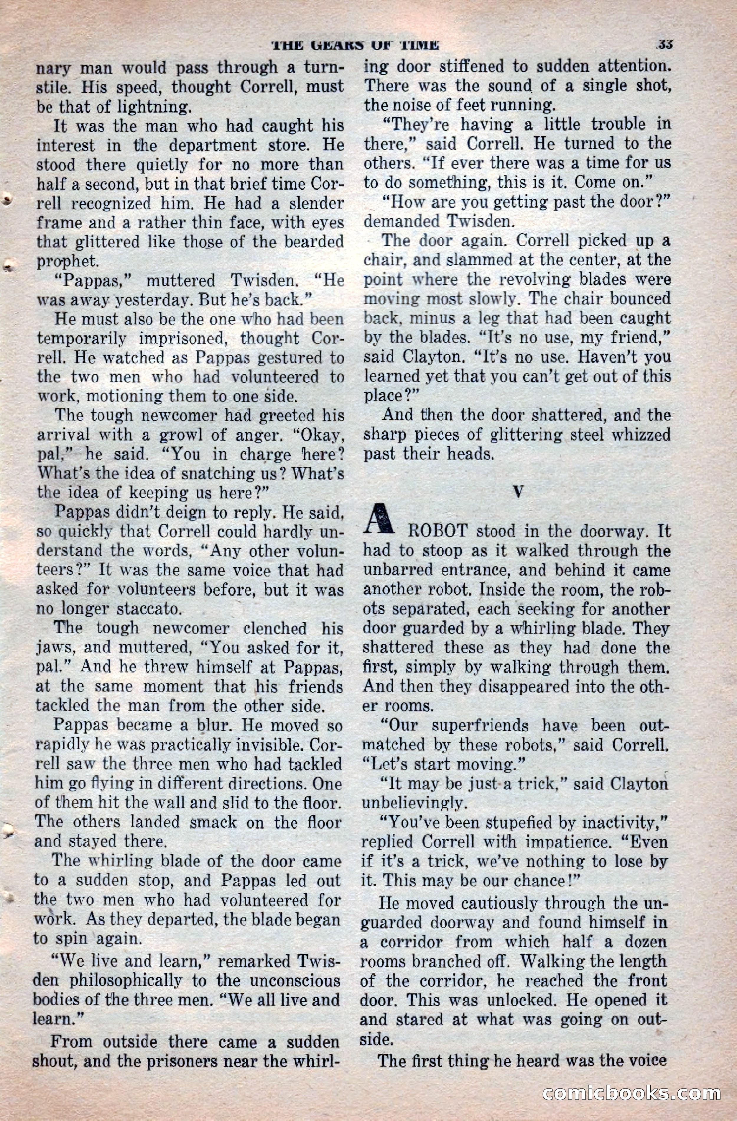Space Stories, April 1953 — page 33 of 132