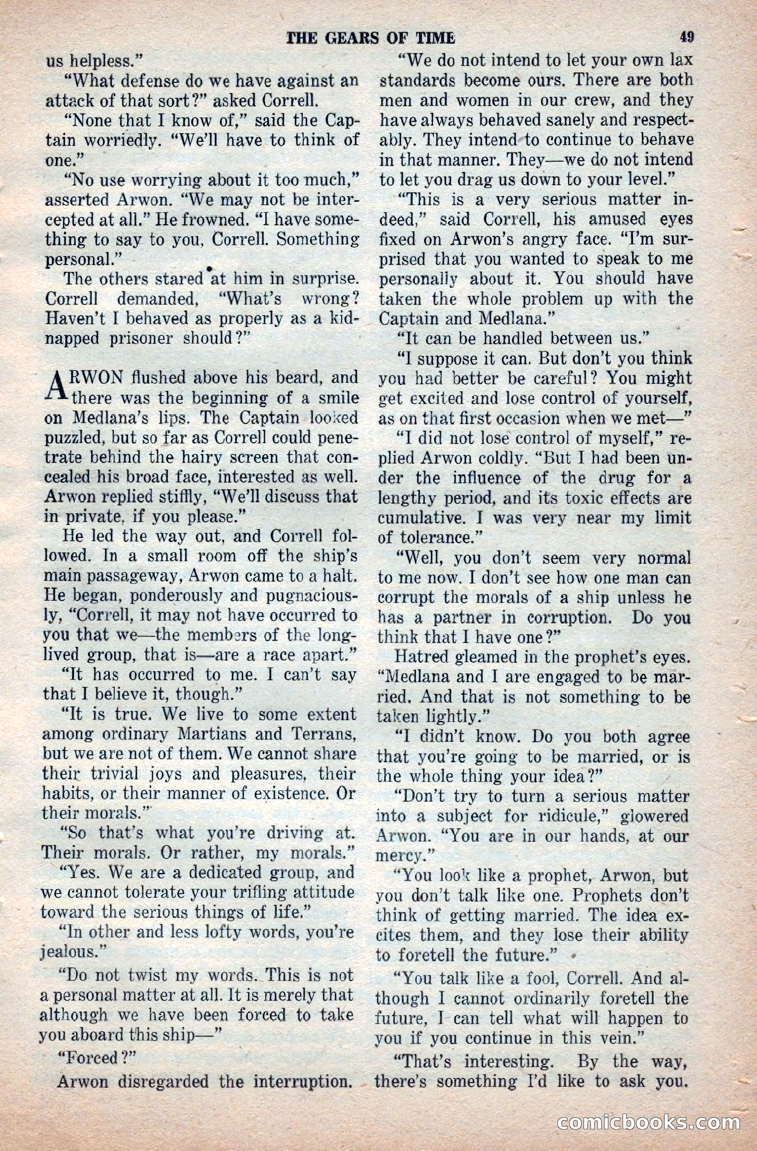 Space Stories, April 1953 — page 49 of 132