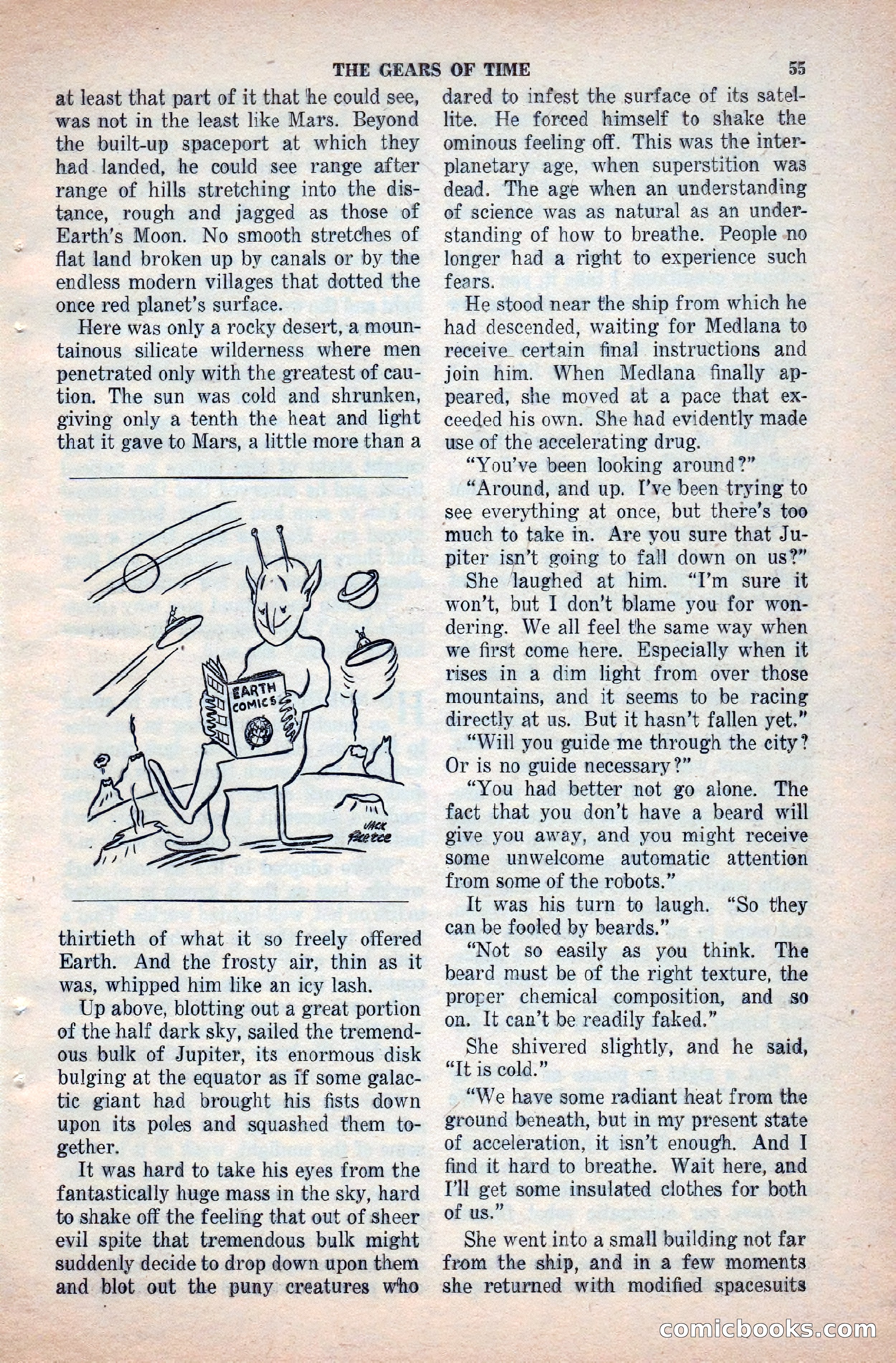Space Stories, April 1953 — page 55 of 132