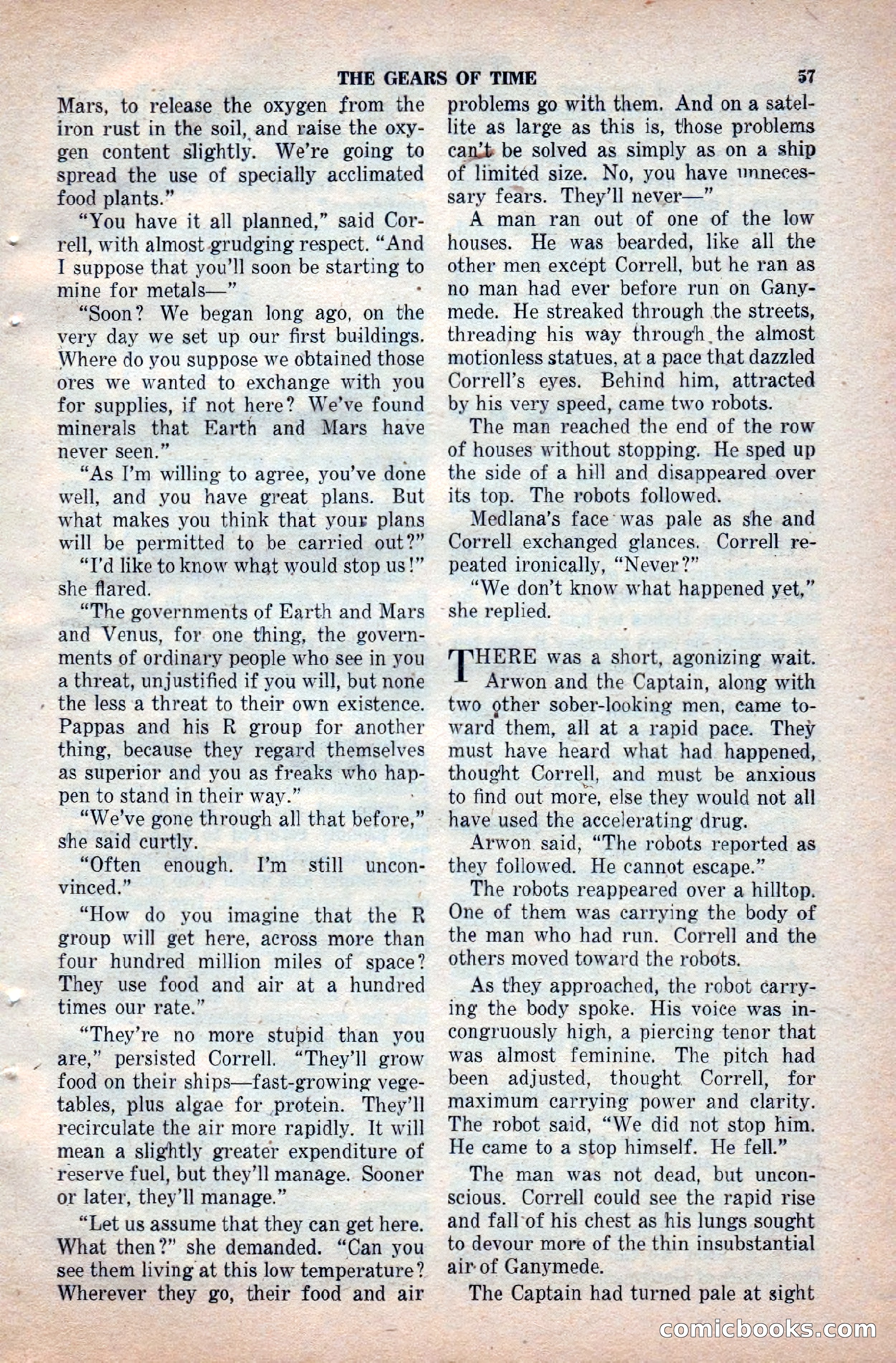 Space Stories, April 1953 — page 57 of 132