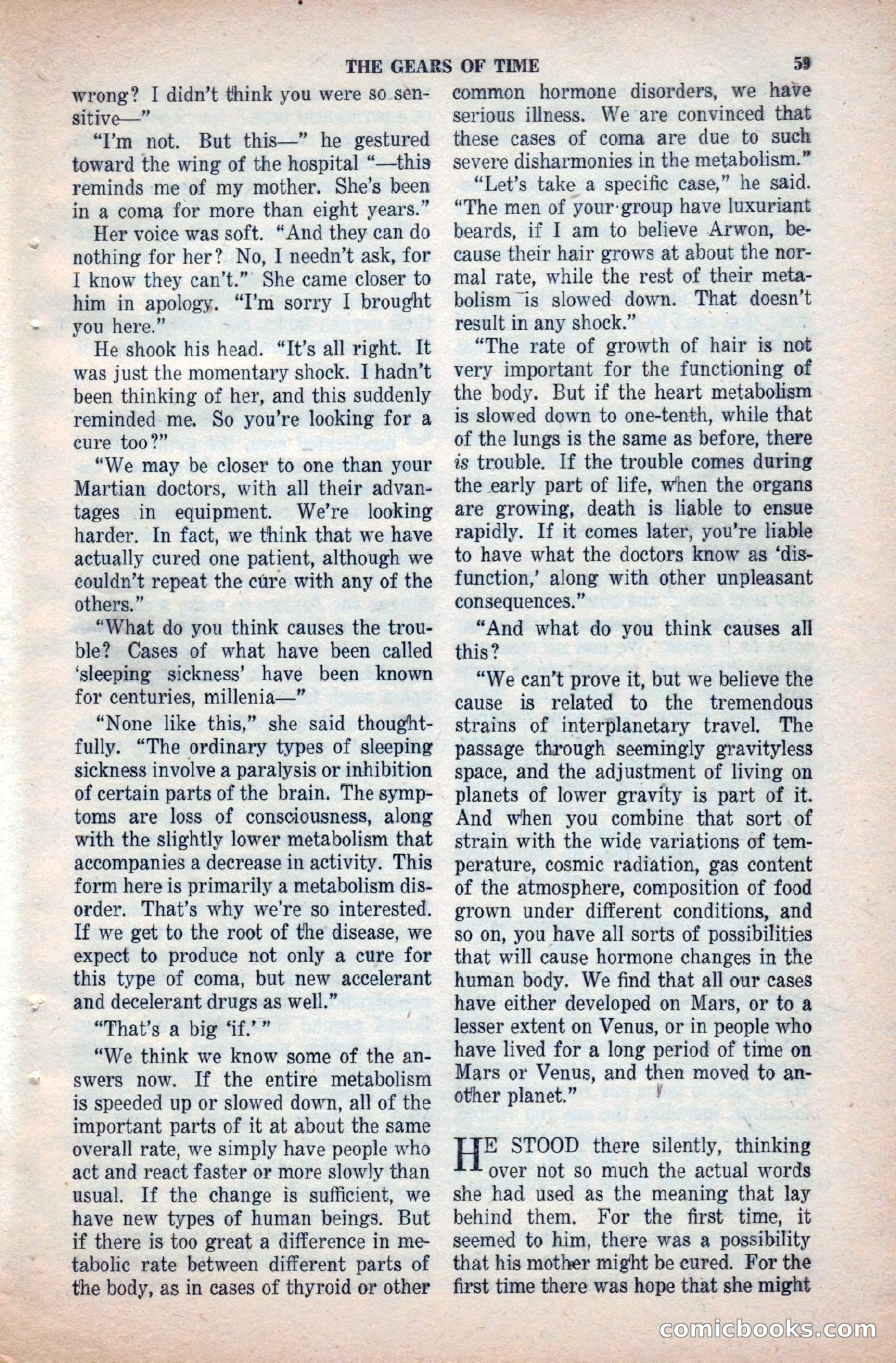 Space Stories, April 1953 — page 59 of 132