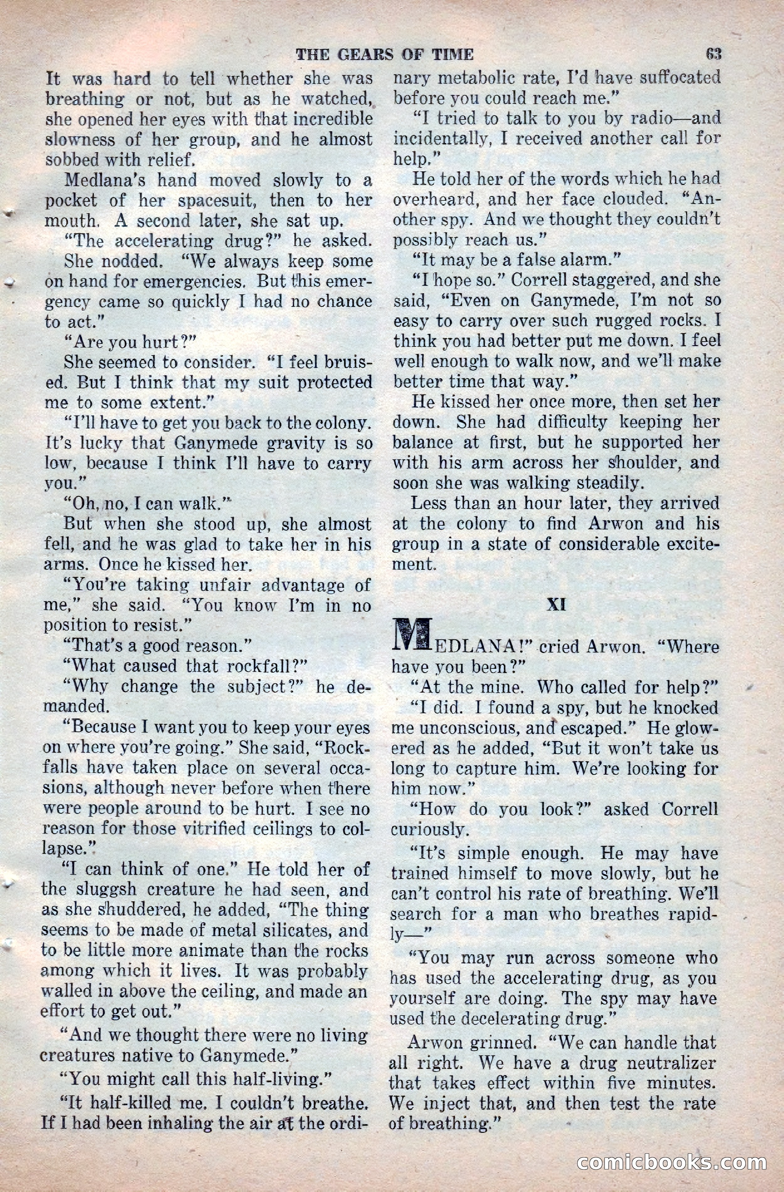 Space Stories, April 1953 — page 63 of 132