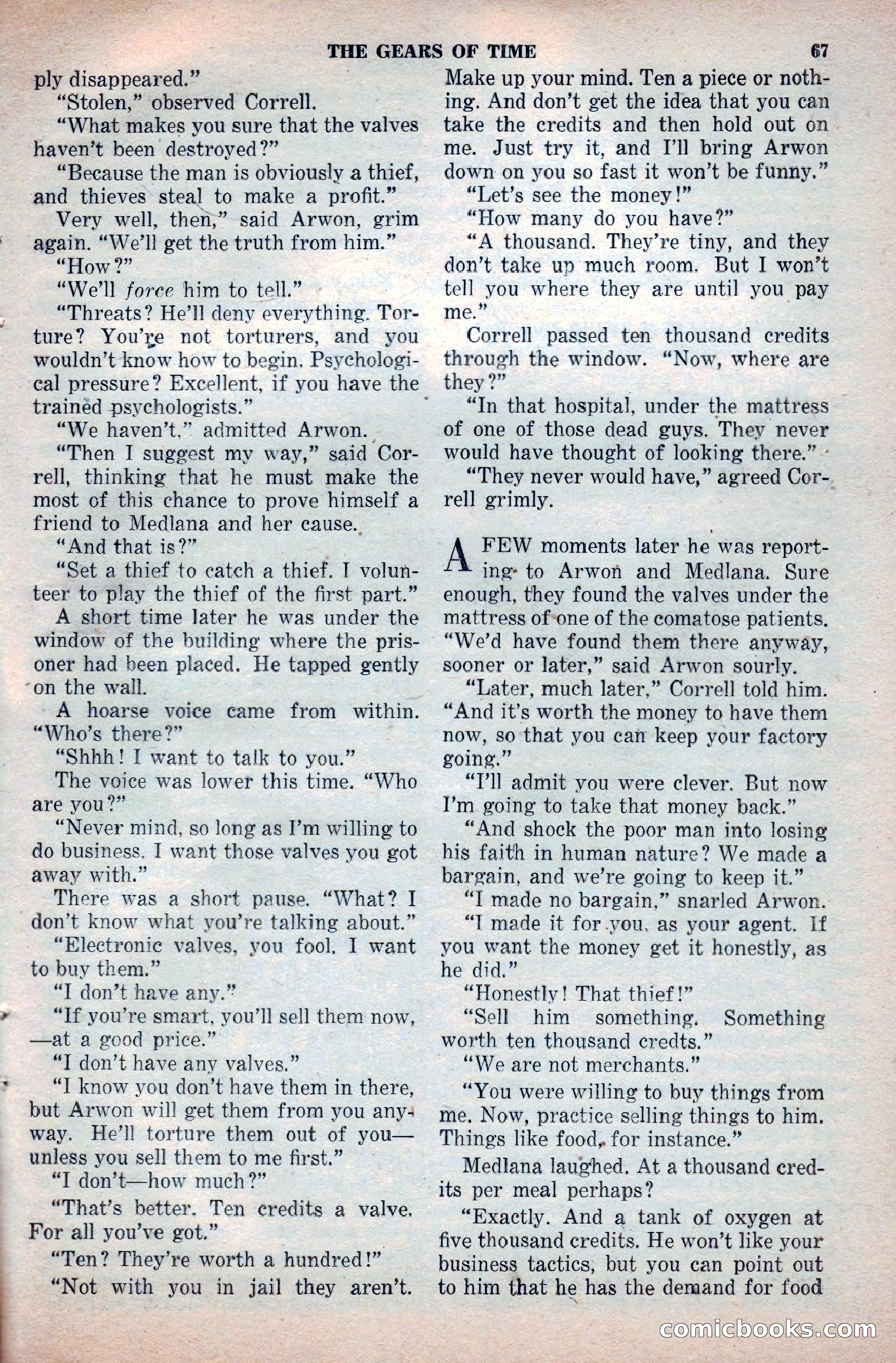Space Stories, April 1953 — page 67 of 132