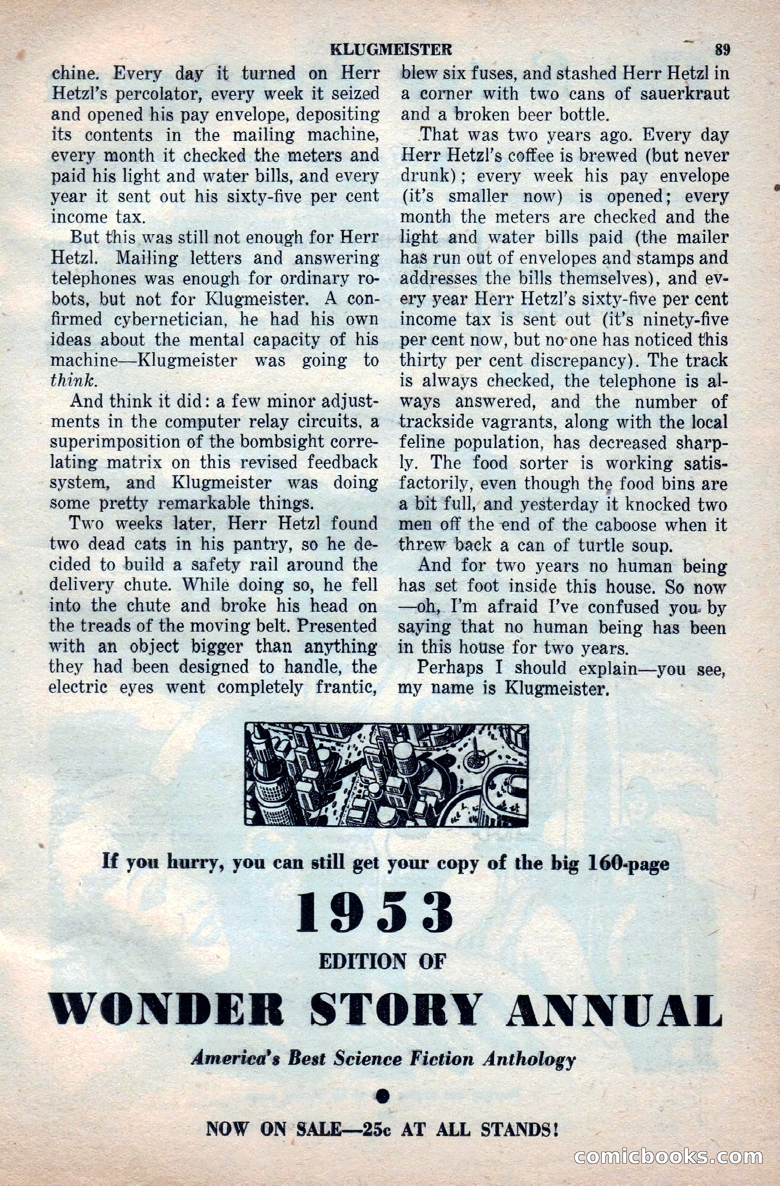 Space Stories, April 1953 — page 89 of 132