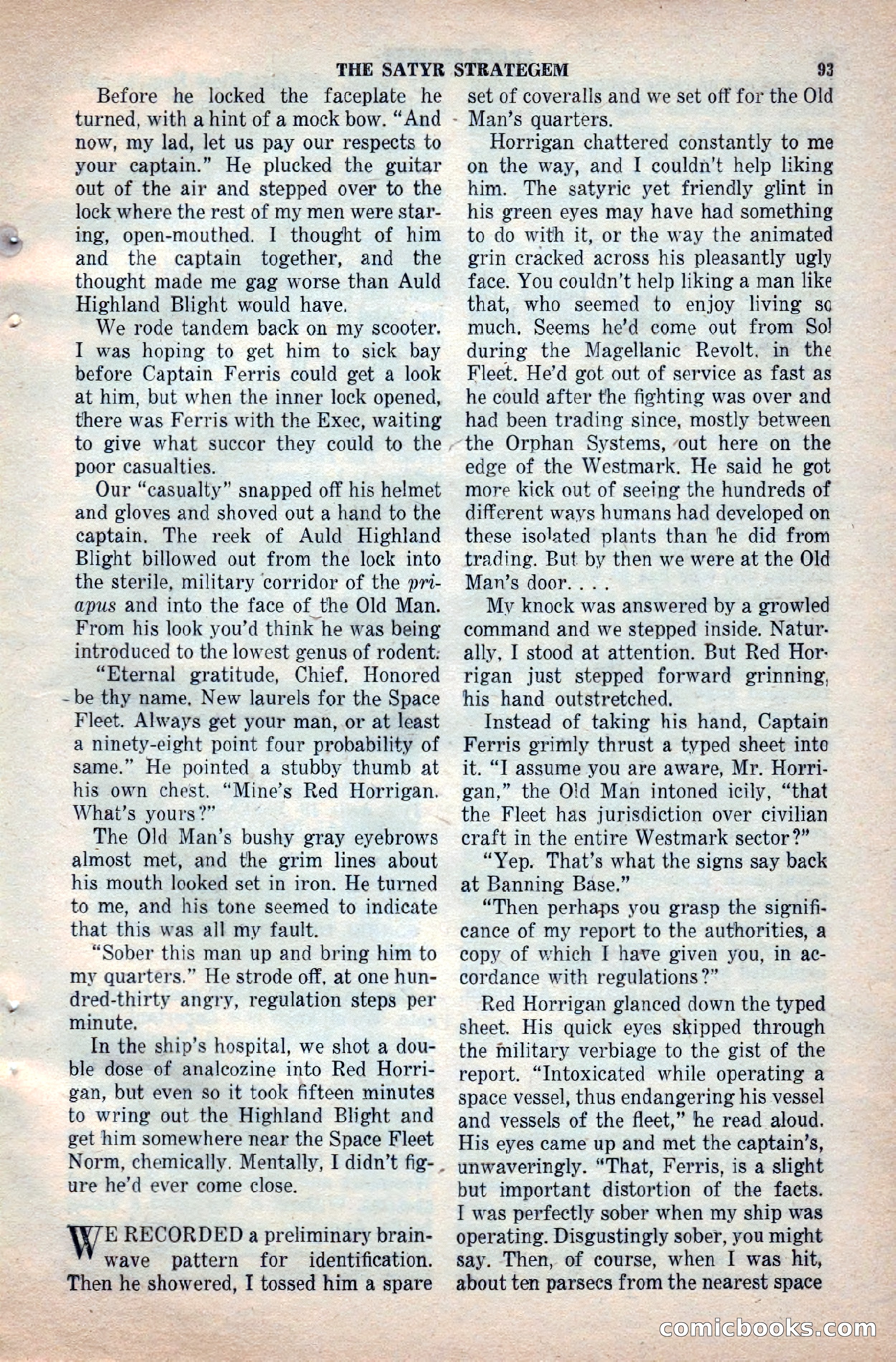 Space Stories, April 1953 — page 93 of 132