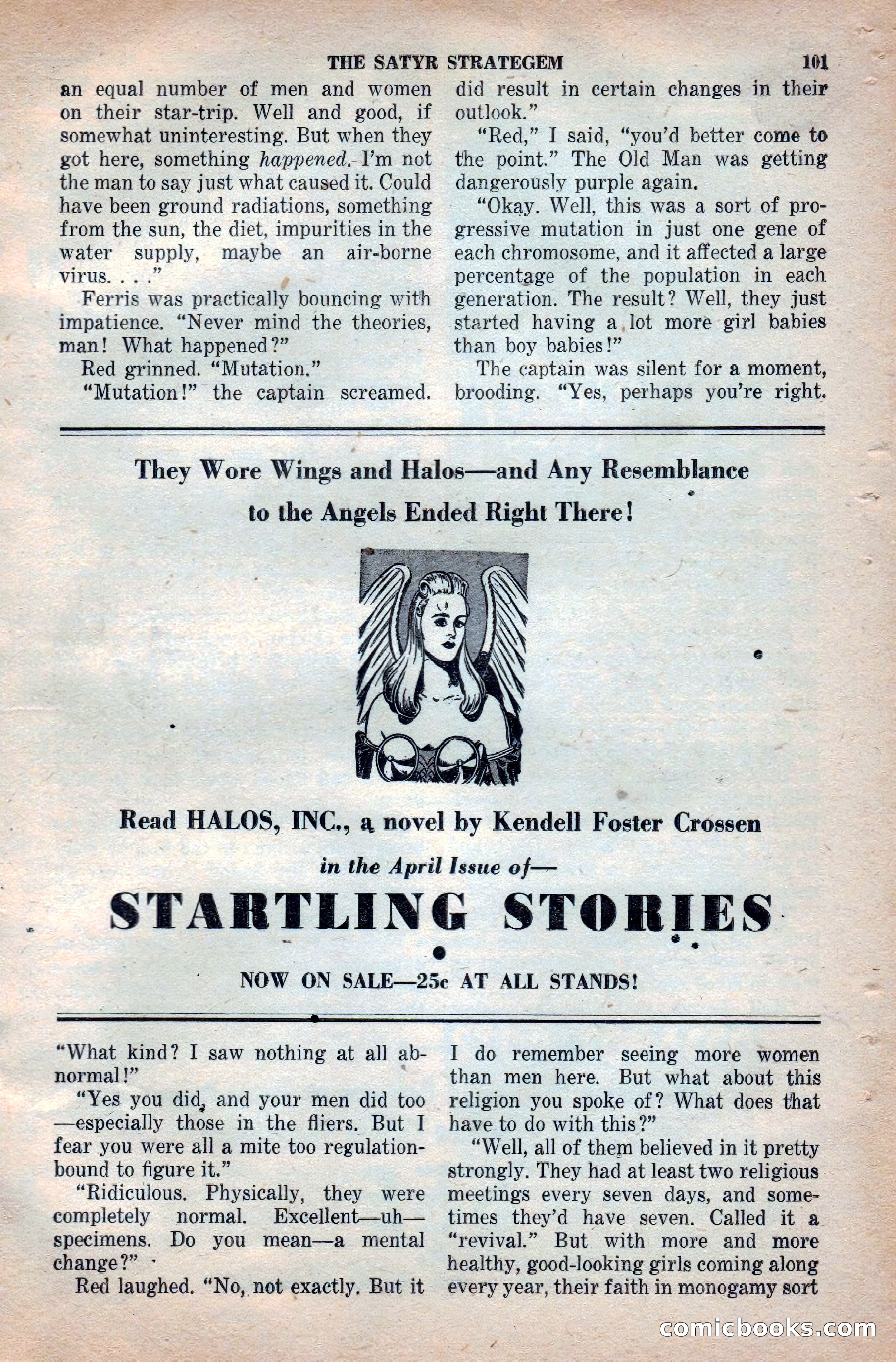 Space Stories, April 1953 — page 101 of 132