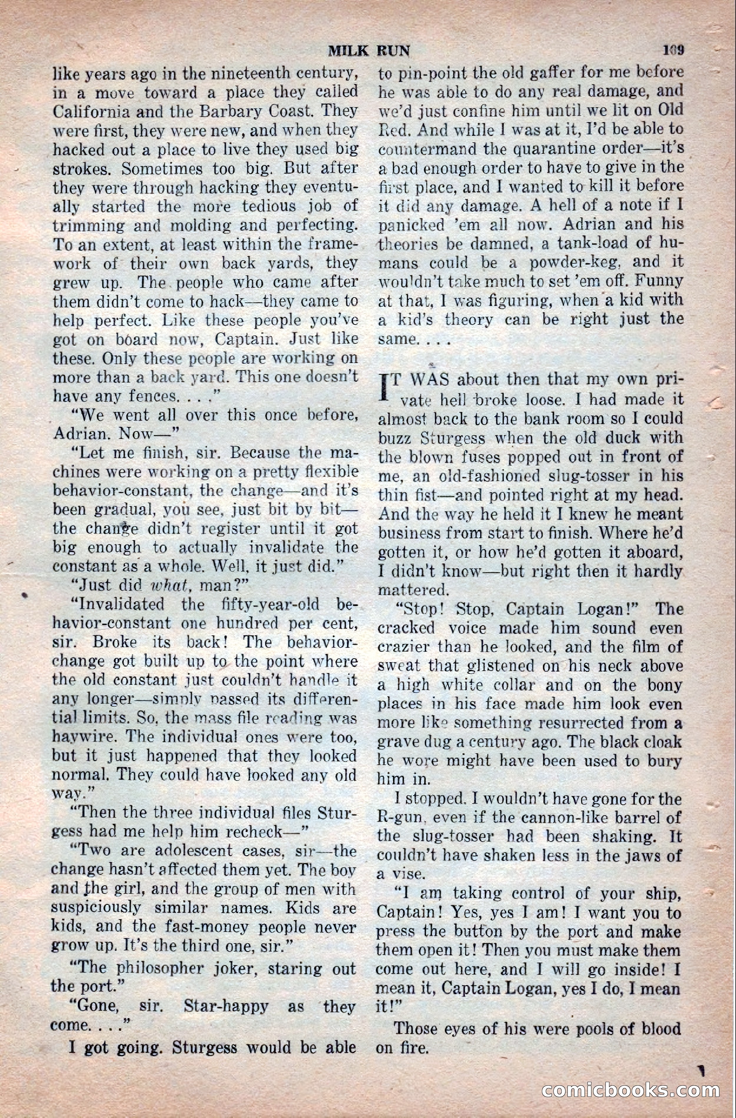 Space Stories, April 1953 — page 109 of 132