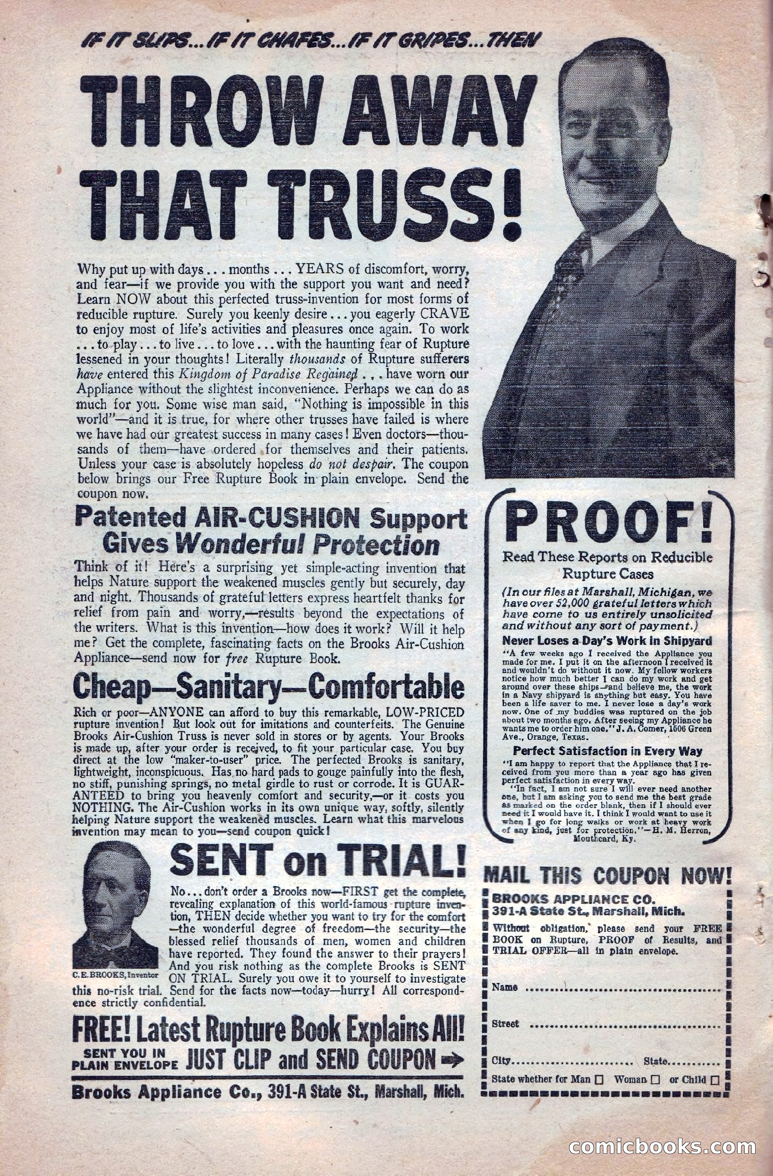 Space Stories, April 1953 — page 130 of 132