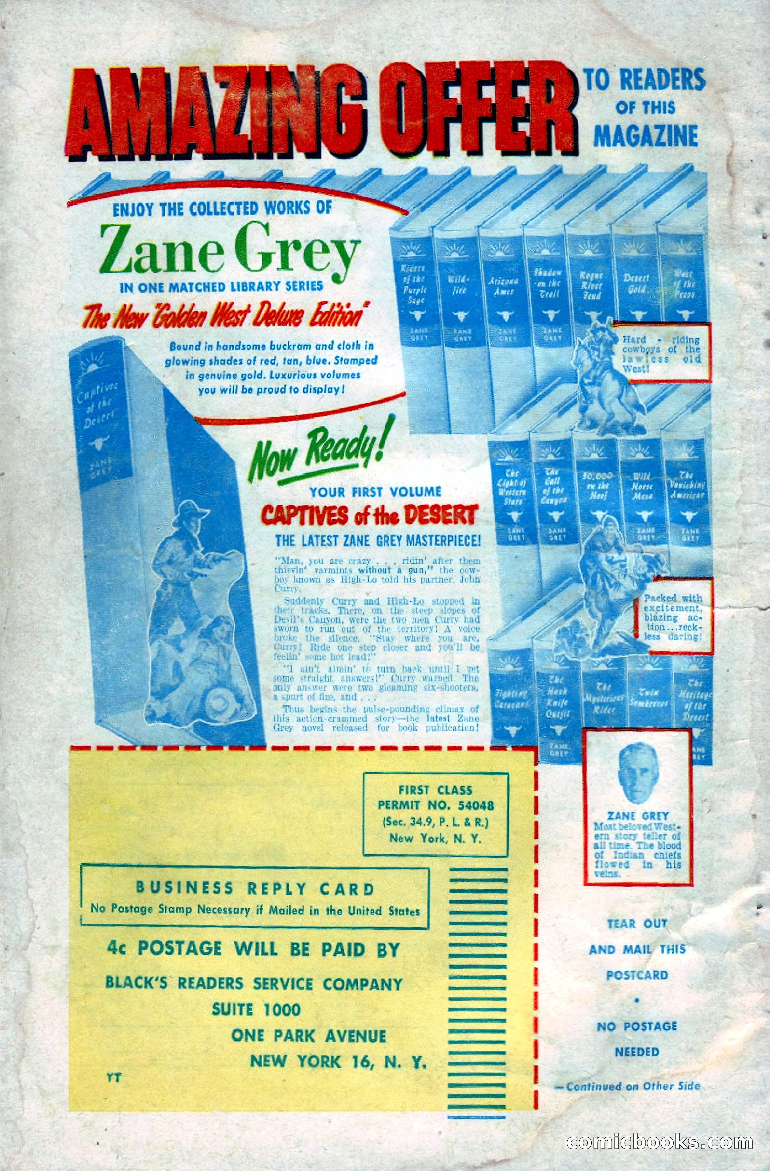 Space Stories, April 1953 — page 132 of 132