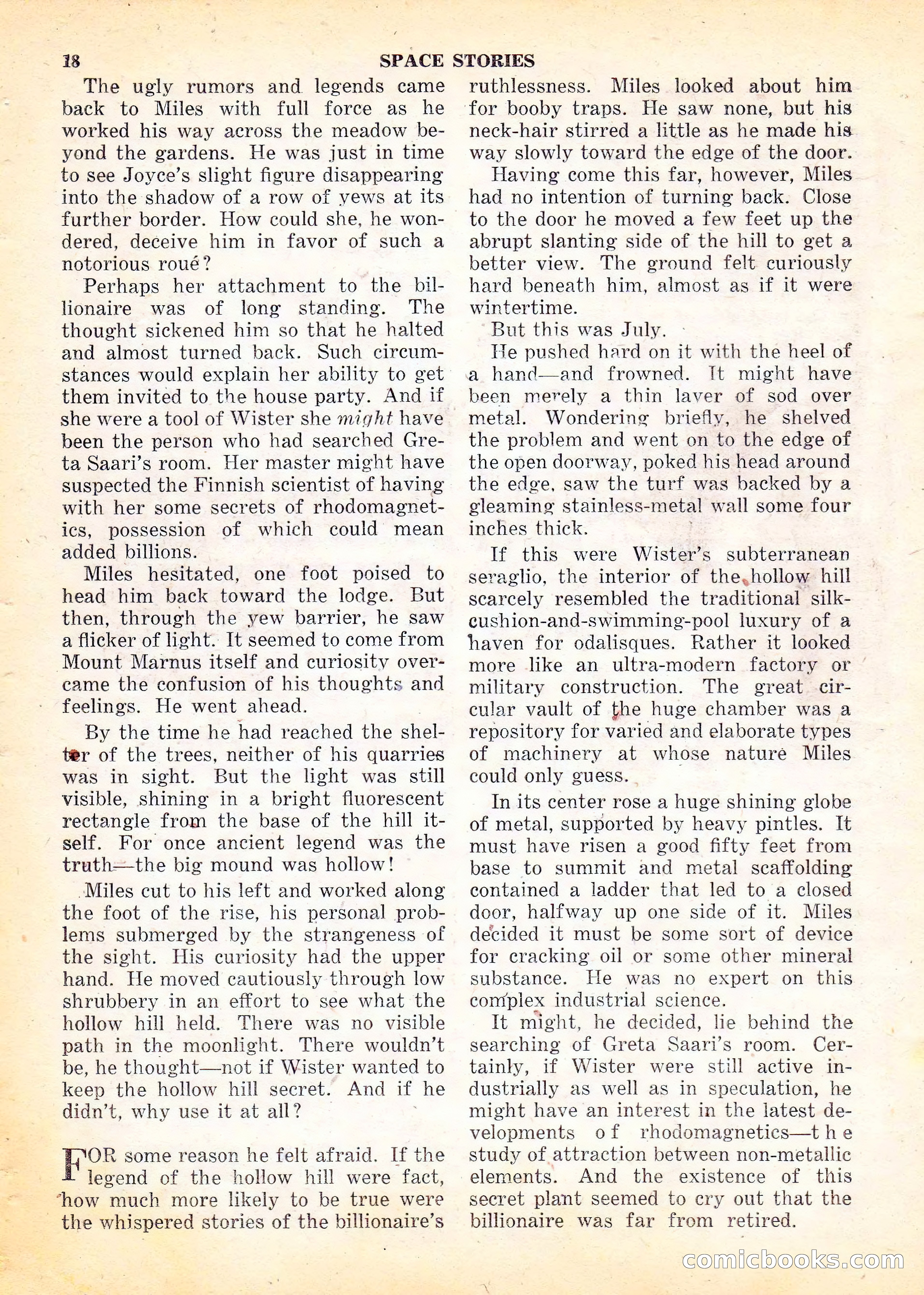 Space Stories, Vol. 2, No. 2 — page 19 of 132