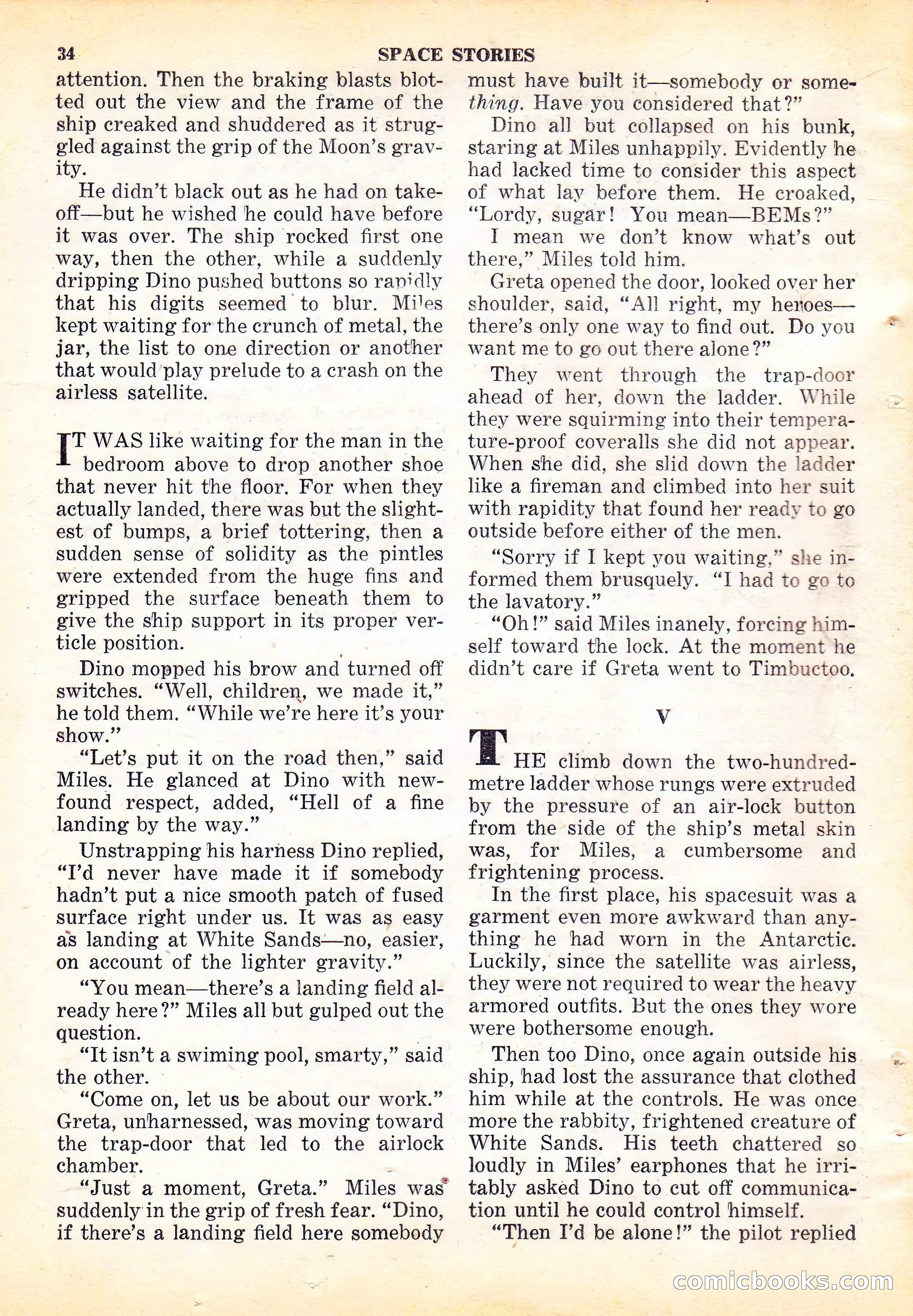 Space Stories, Vol. 2, No. 2 — page 35 of 132