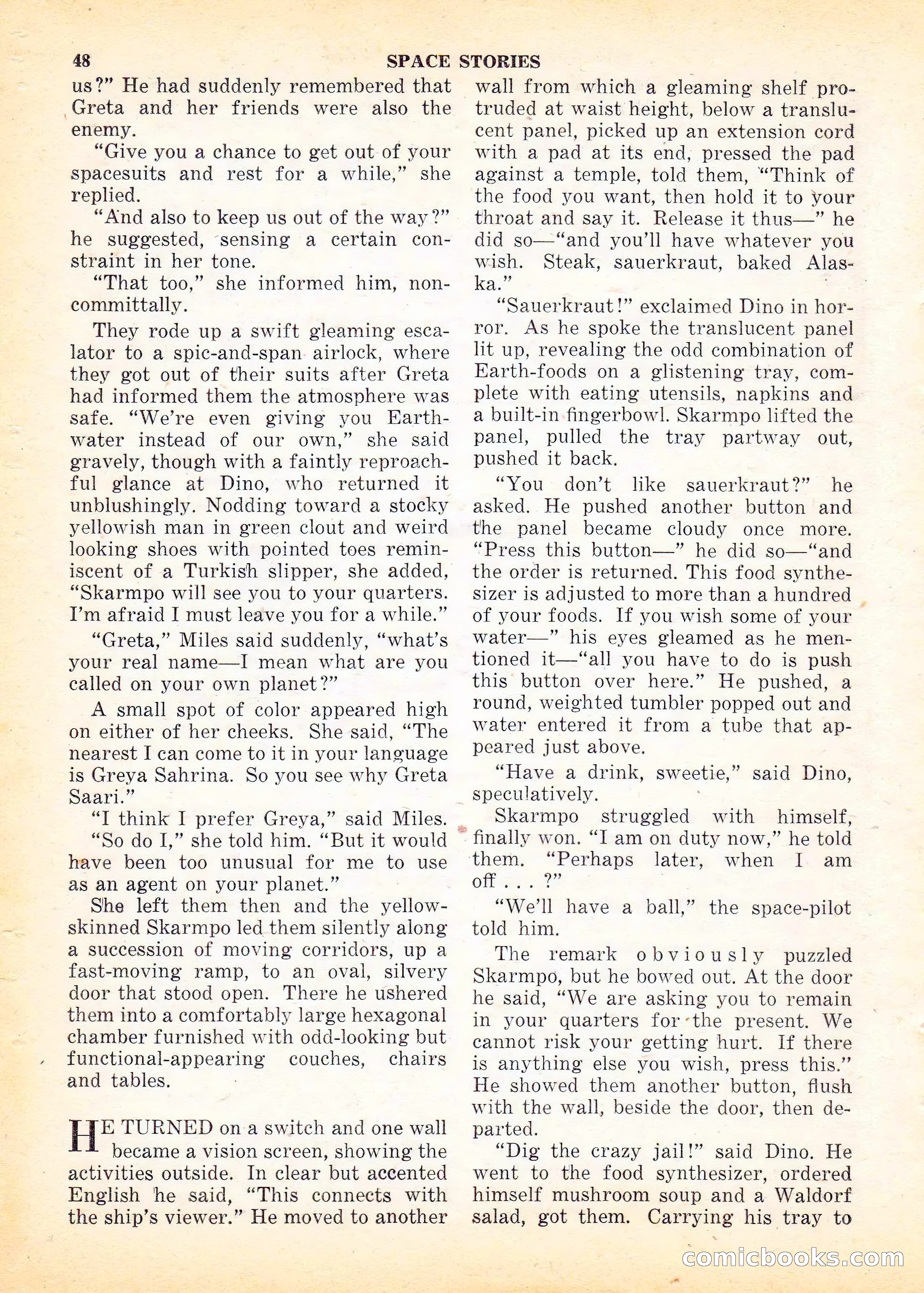 Space Stories, Vol. 2, No. 2 — page 49 of 132