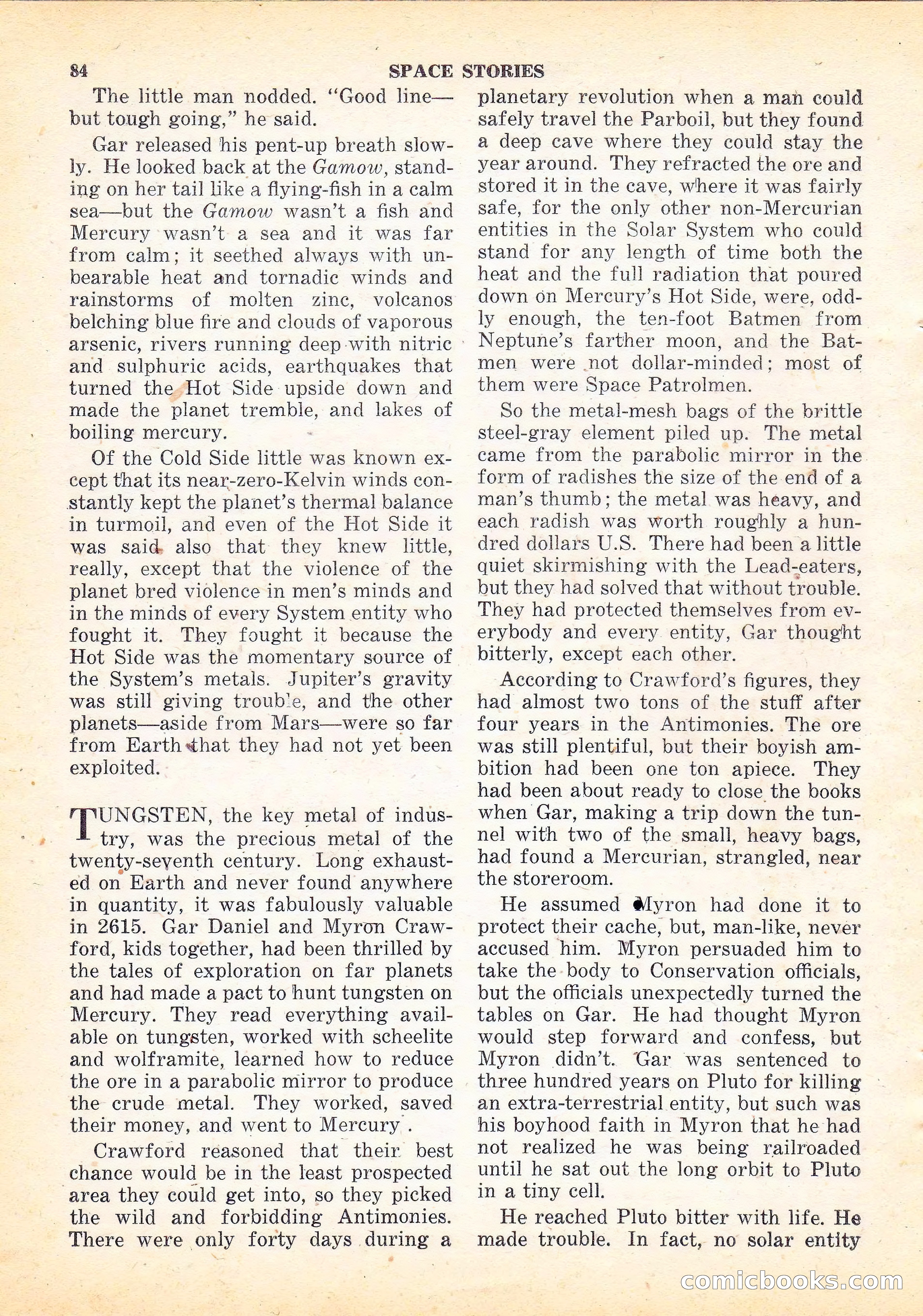 Space Stories, Vol. 2, No. 2 — page 85 of 132
