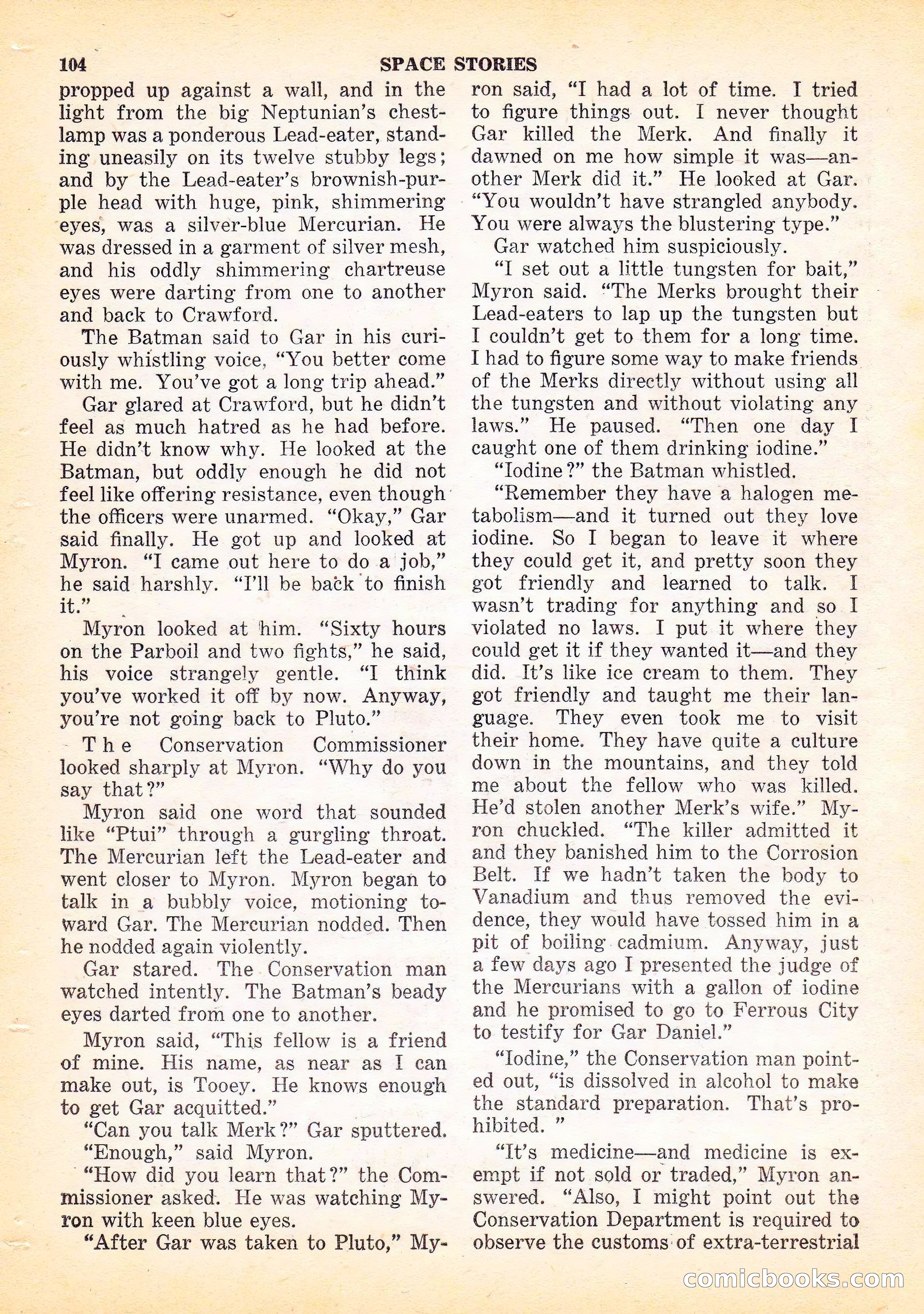 Space Stories, Vol. 2, No. 2 — page 105 of 132