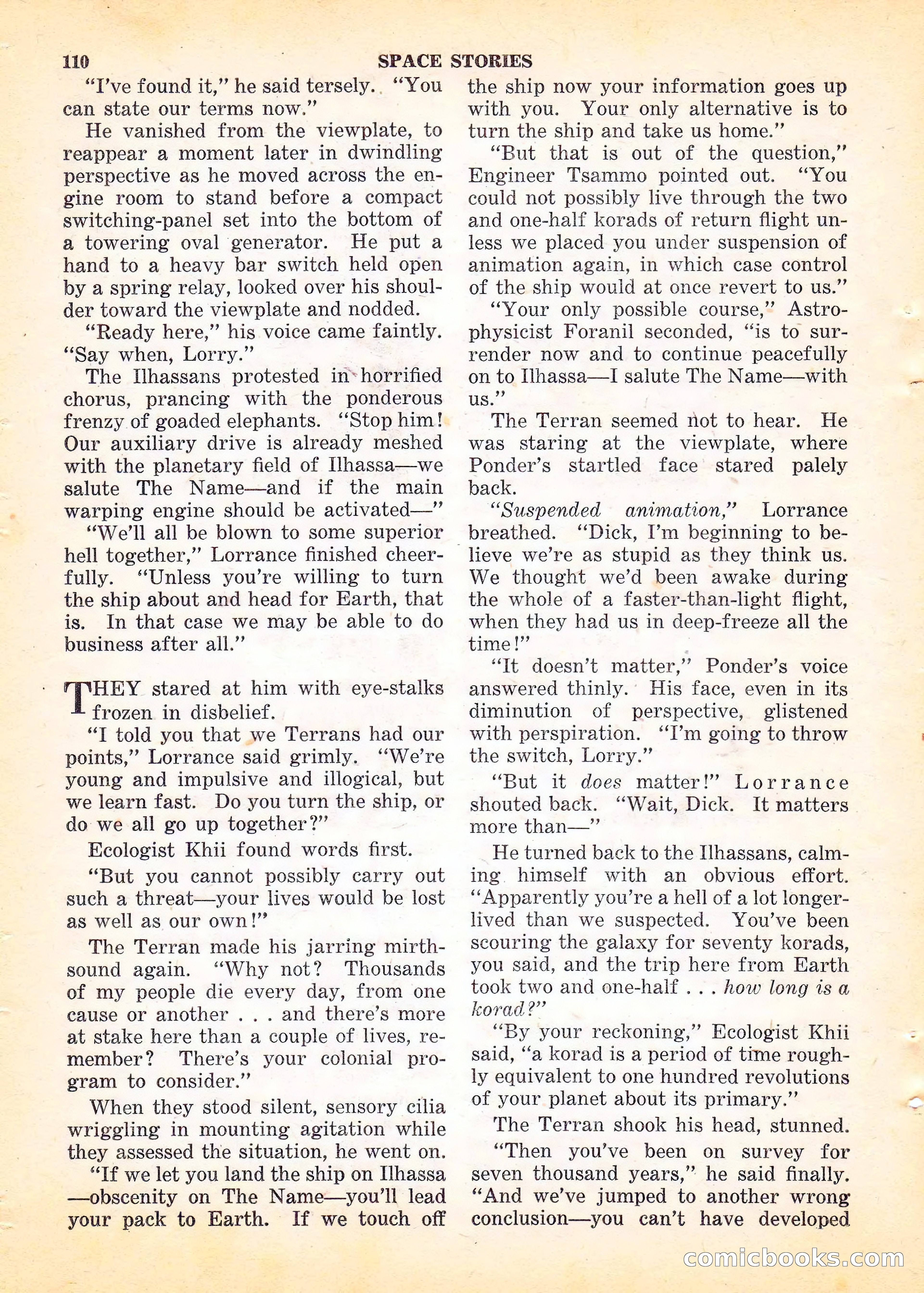 Space Stories, Vol. 2, No. 2 — page 111 of 132