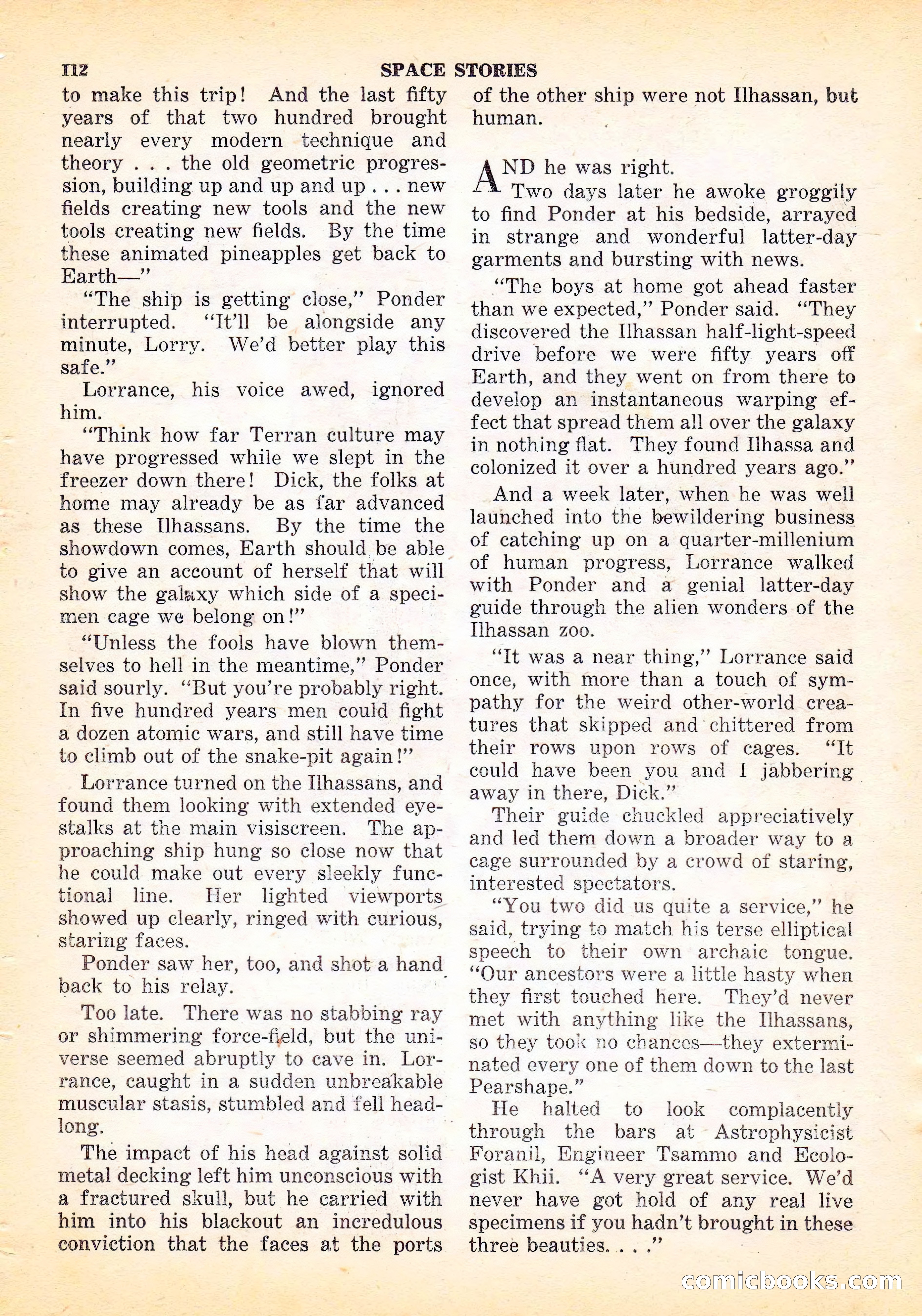 Space Stories, Vol. 2, No. 2 — page 113 of 132