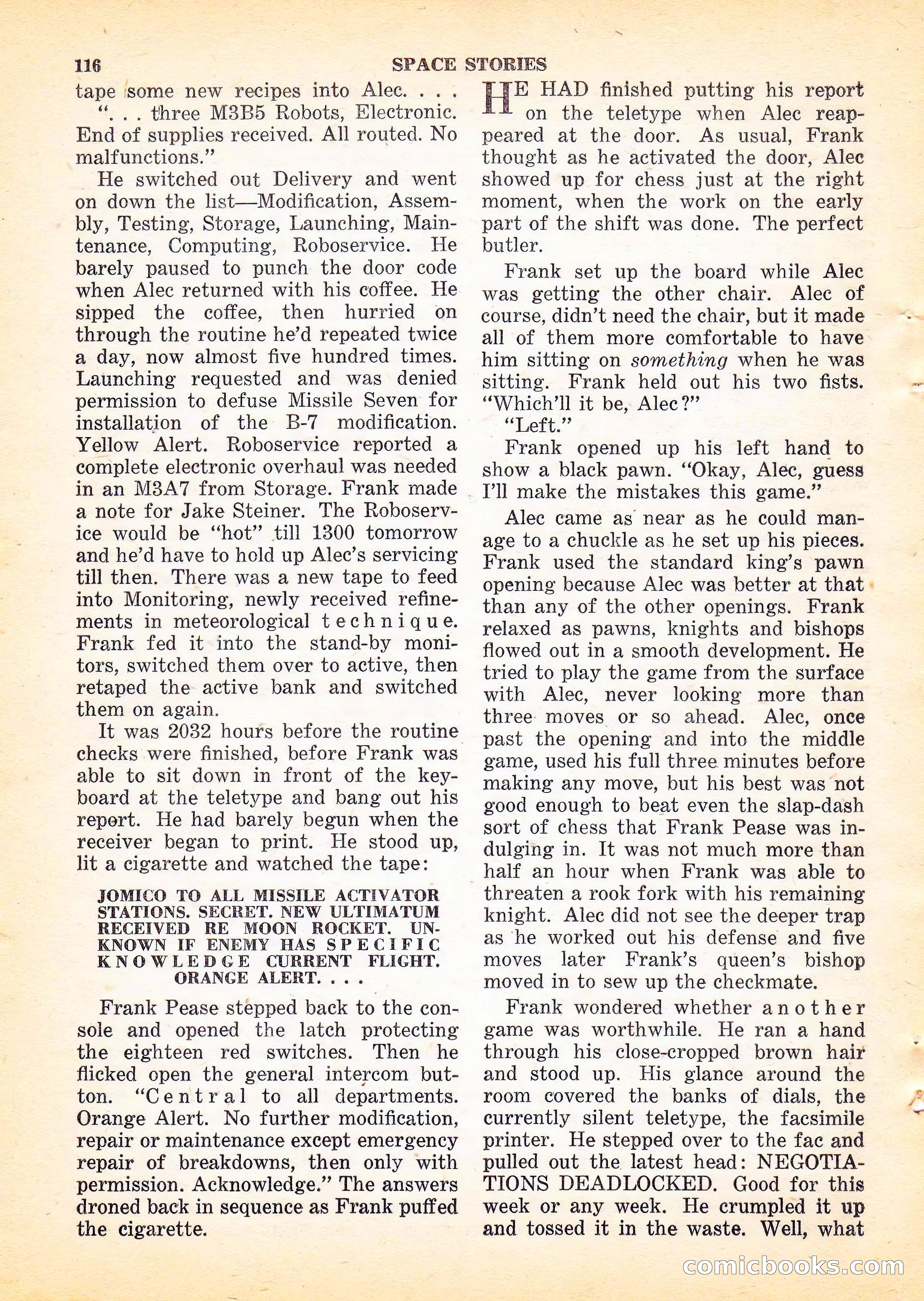 Space Stories, Vol. 2, No. 2 — page 117 of 132