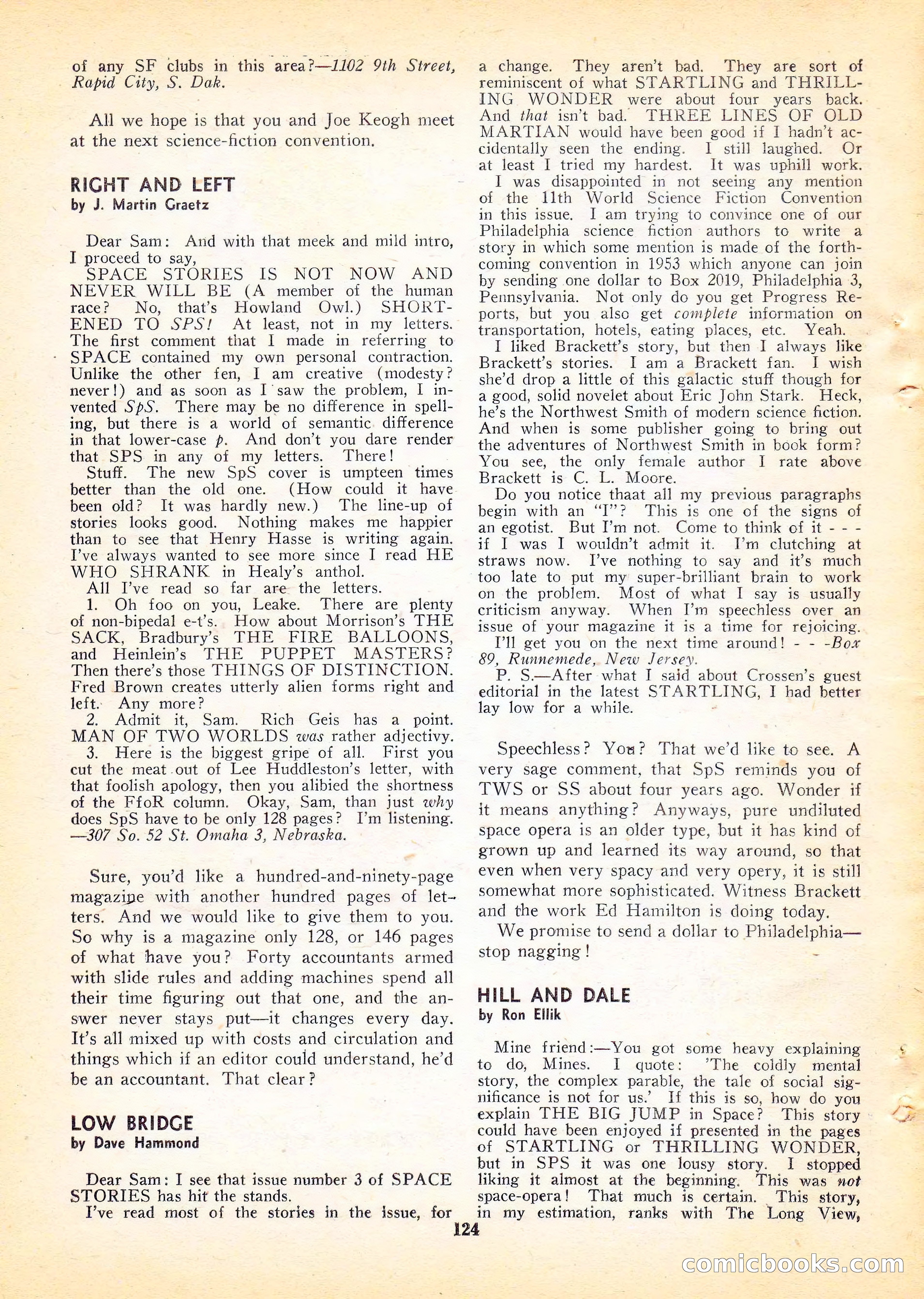 Space Stories, Vol. 2, No. 2 — page 125 of 132